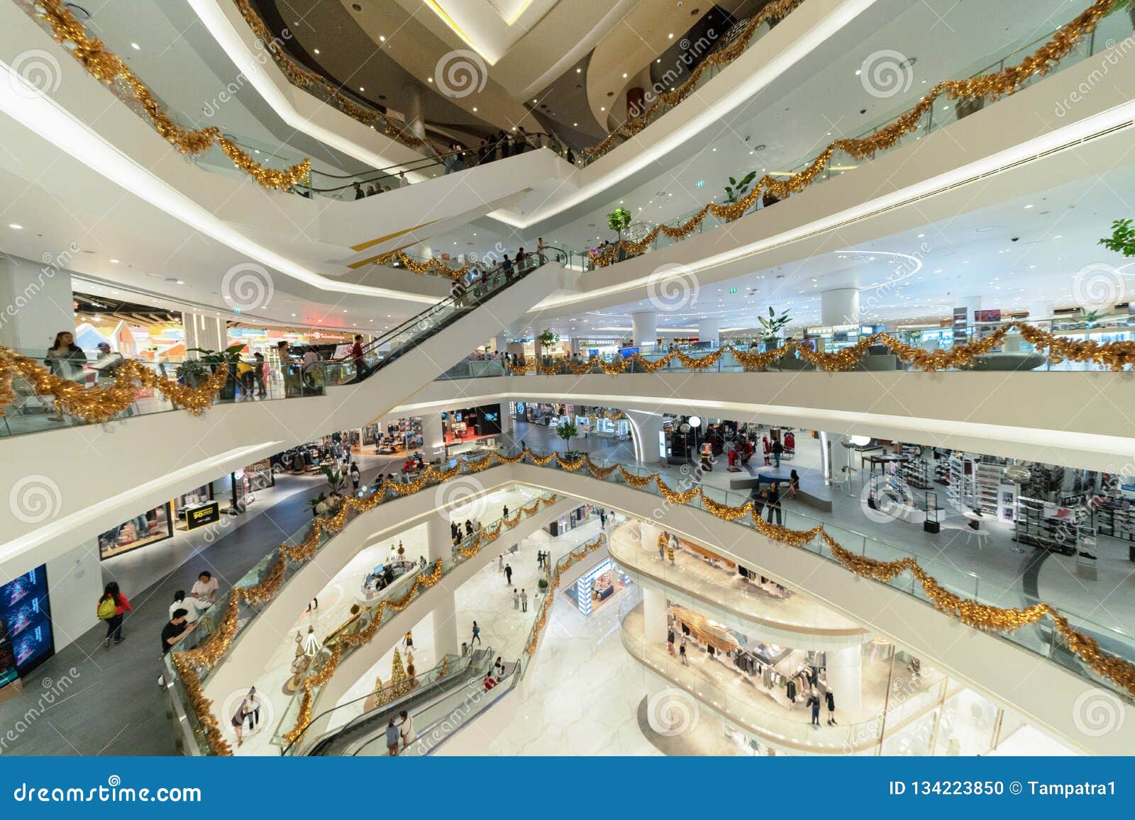 Icon Siam, Plaza Shopping Mall in the Modern Building in Structure of  Conceptual Architecture, Interior Design Decoration in Editorial Image -  Image of hall, consumerism: 134223850
