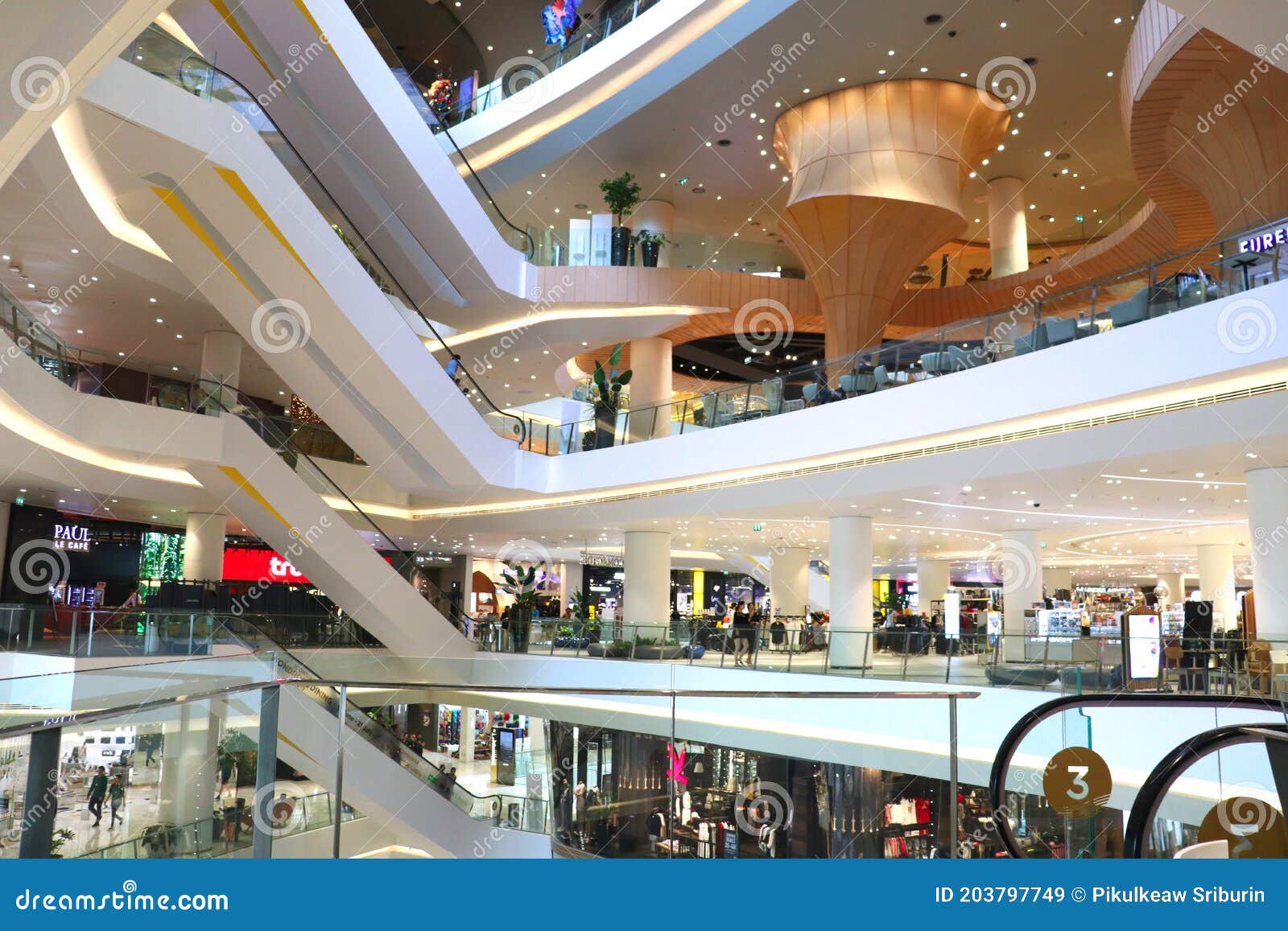 Icon Siam Shopping Mall is a Brand New Landmark Editorial Stock Image -  Image of metropolitan, store: 203797749