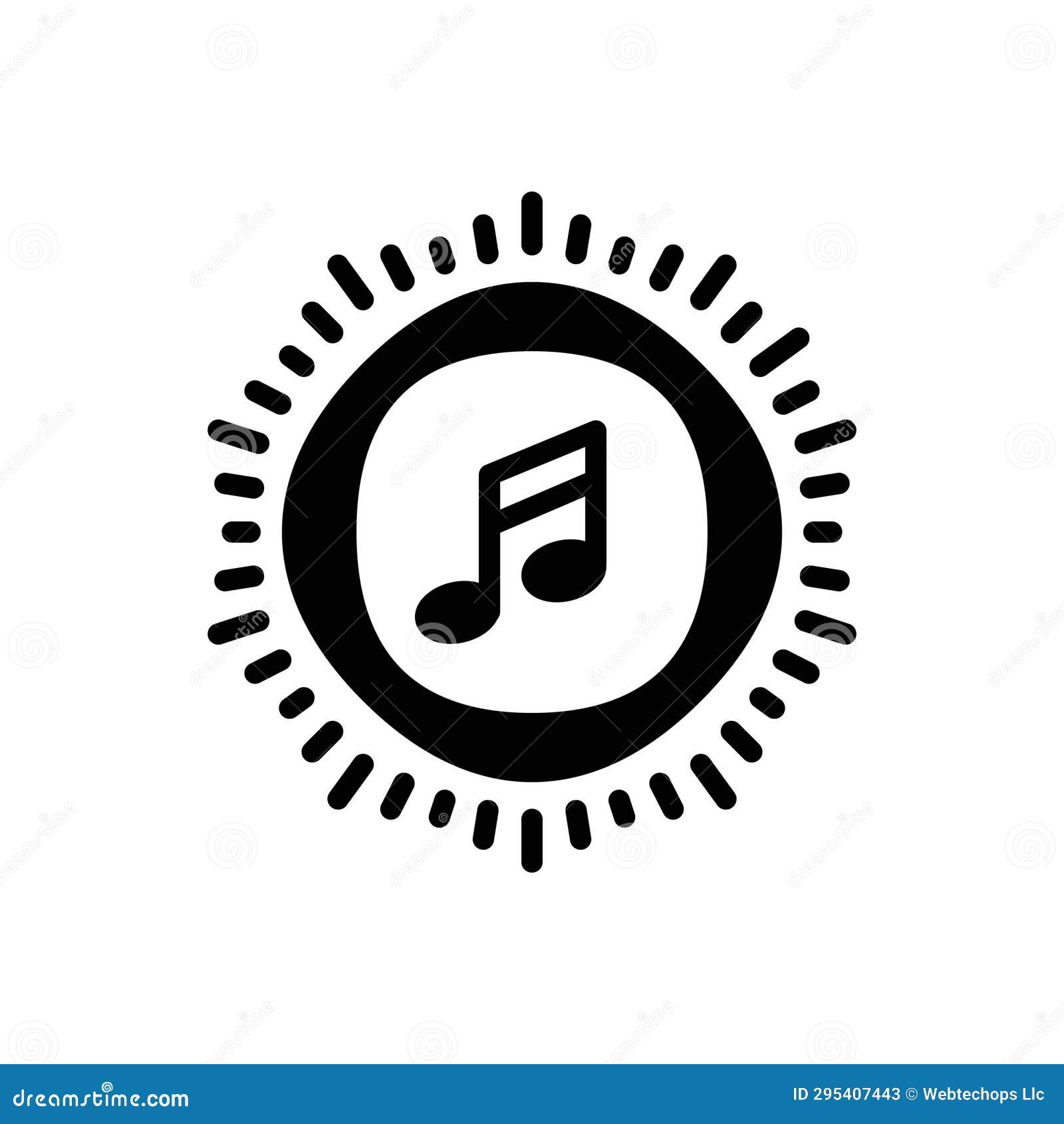Black Solid Icon for Soundtrack, Music and Volume Stock Vector -  Illustration of black, symbol: 295407443, image size:1600x1690