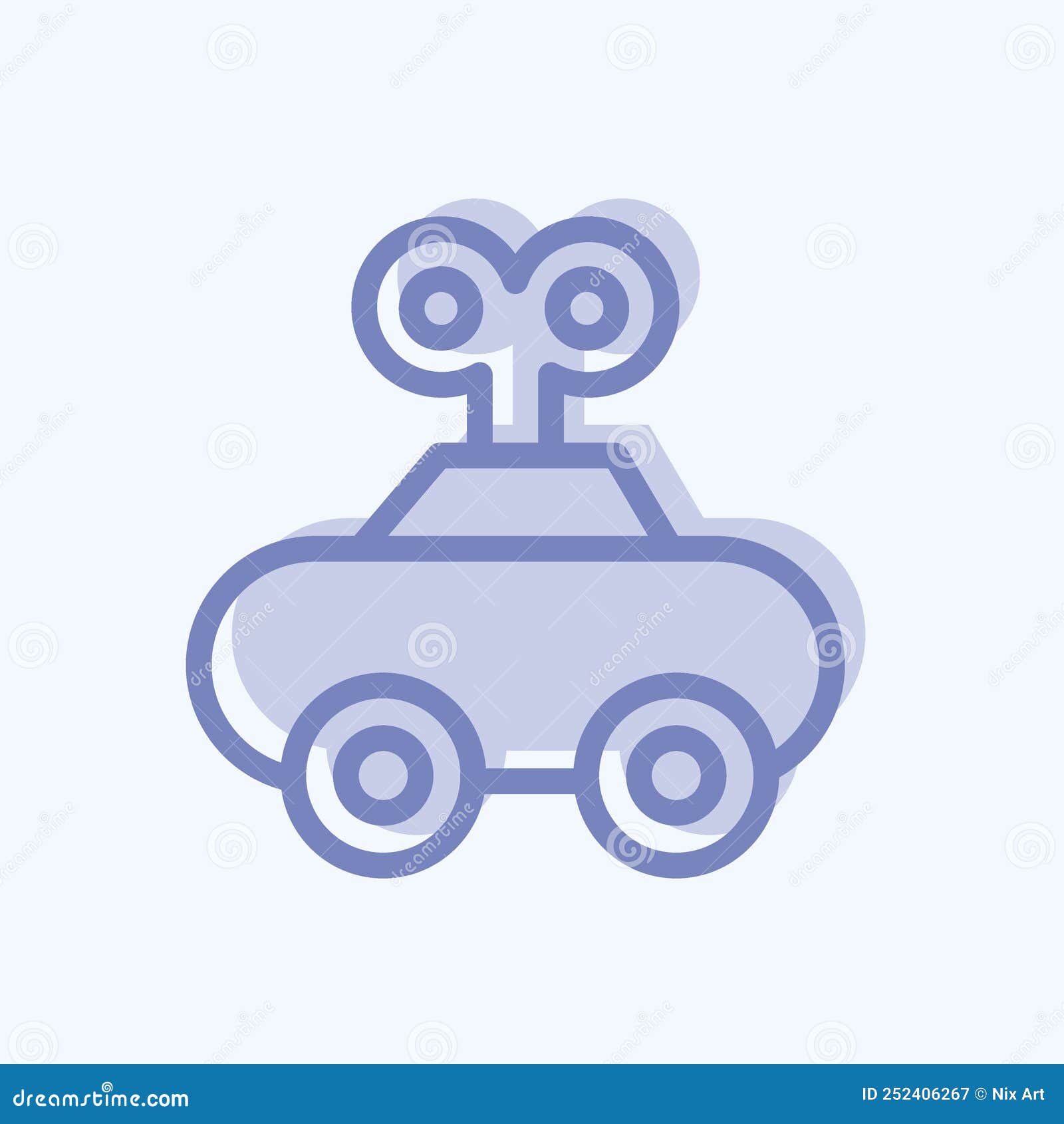 Icon Uhrwerk Auto. Geeignet Für Kindersymbol. Zweitonstil. Einfach  Gestaltbar. Designvorlagenvektor. Einfache Darstellung Stock Abbildung -  Illustration von linear, maschinerie: 252406267