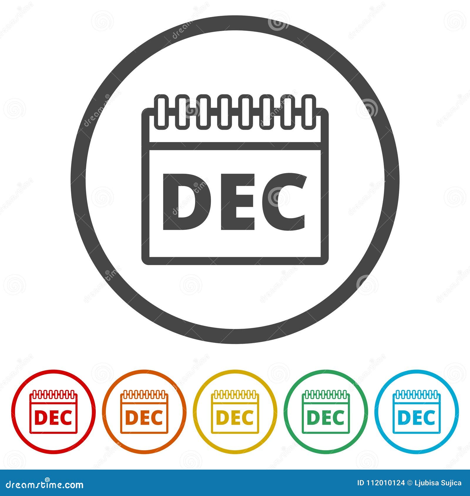 Icona Del Calendario Di Dicembre Segno Del Calendario Simbolo Di Mese Di Dicembre 6 Colori Inclusi Illustrazione Vettoriale Illustrazione Di Calendario Organizzatore 112010124 calendario 1990 dicembre
