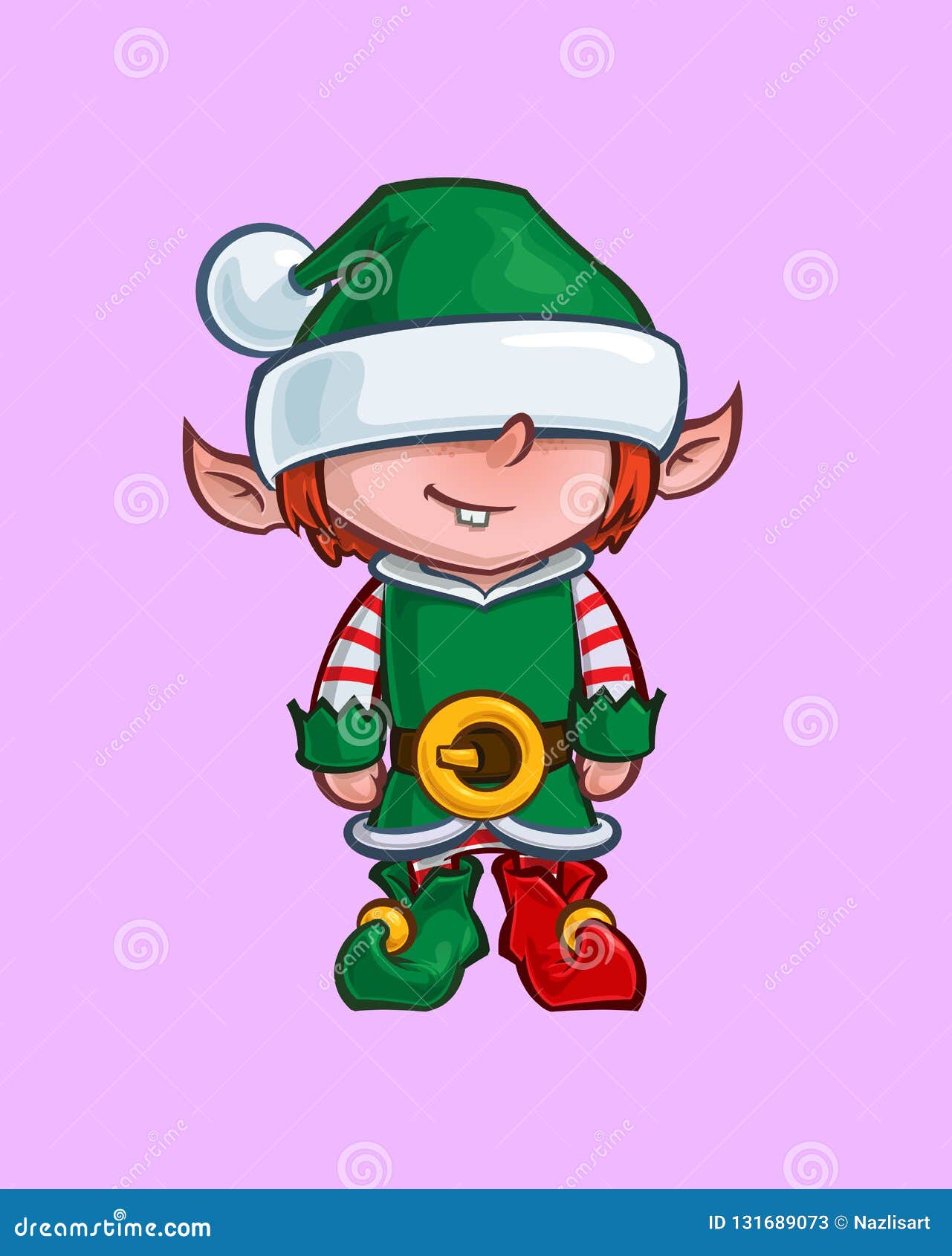 Immagini Minion Natalizi.Icona Del Fumetto Di Natale Santa Elf Minion Helper Illustrazione Vettoriale Illustrazione Di Grafico Illustrazione 131689073