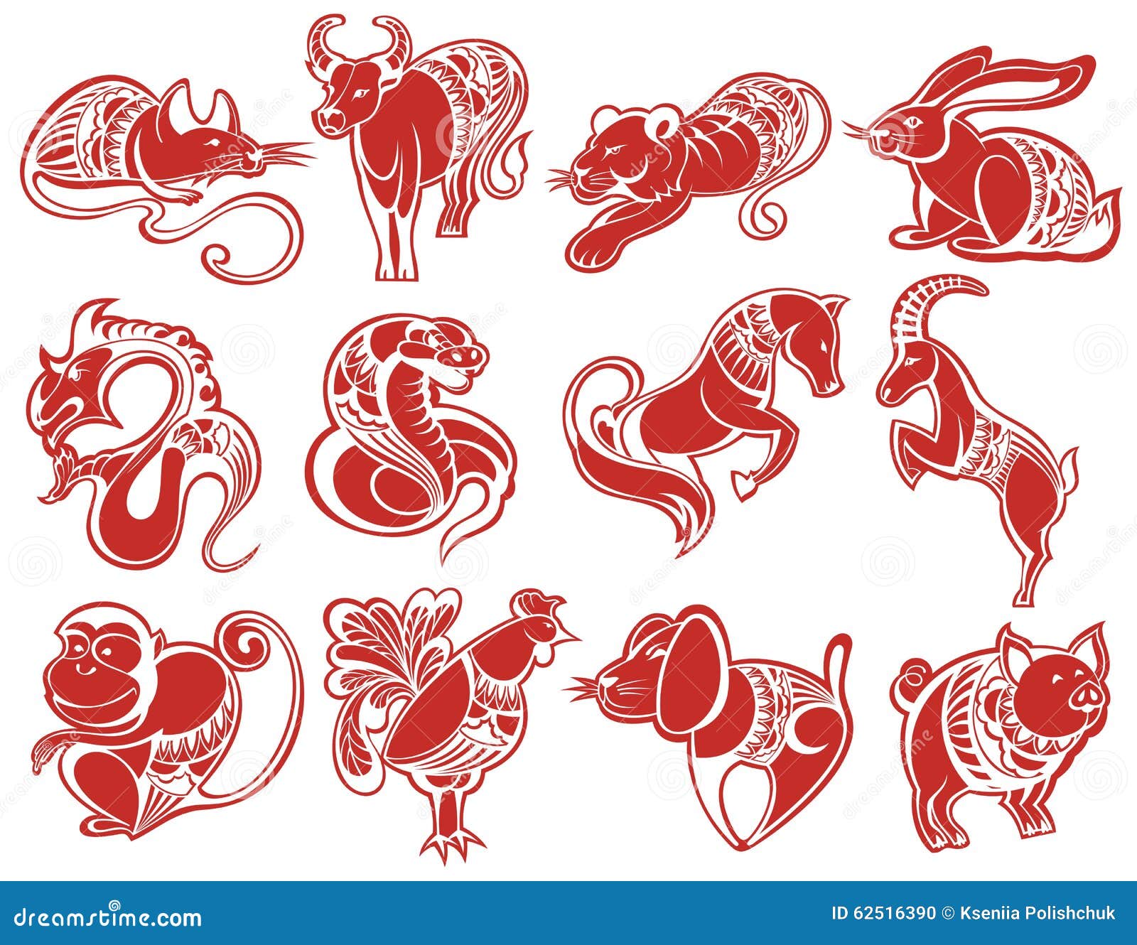 2024 год для года быка. Стилизованные знаки года. Символы года. Китайский гороскоп животные. Восточные символы года.