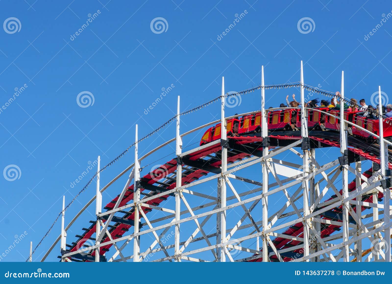 picture Mission Beach Roller Coaster https www dreamstime com iconic giant dipper roller coaster belmont park amusement park built mission beach boardwalk san diego california image143637278
