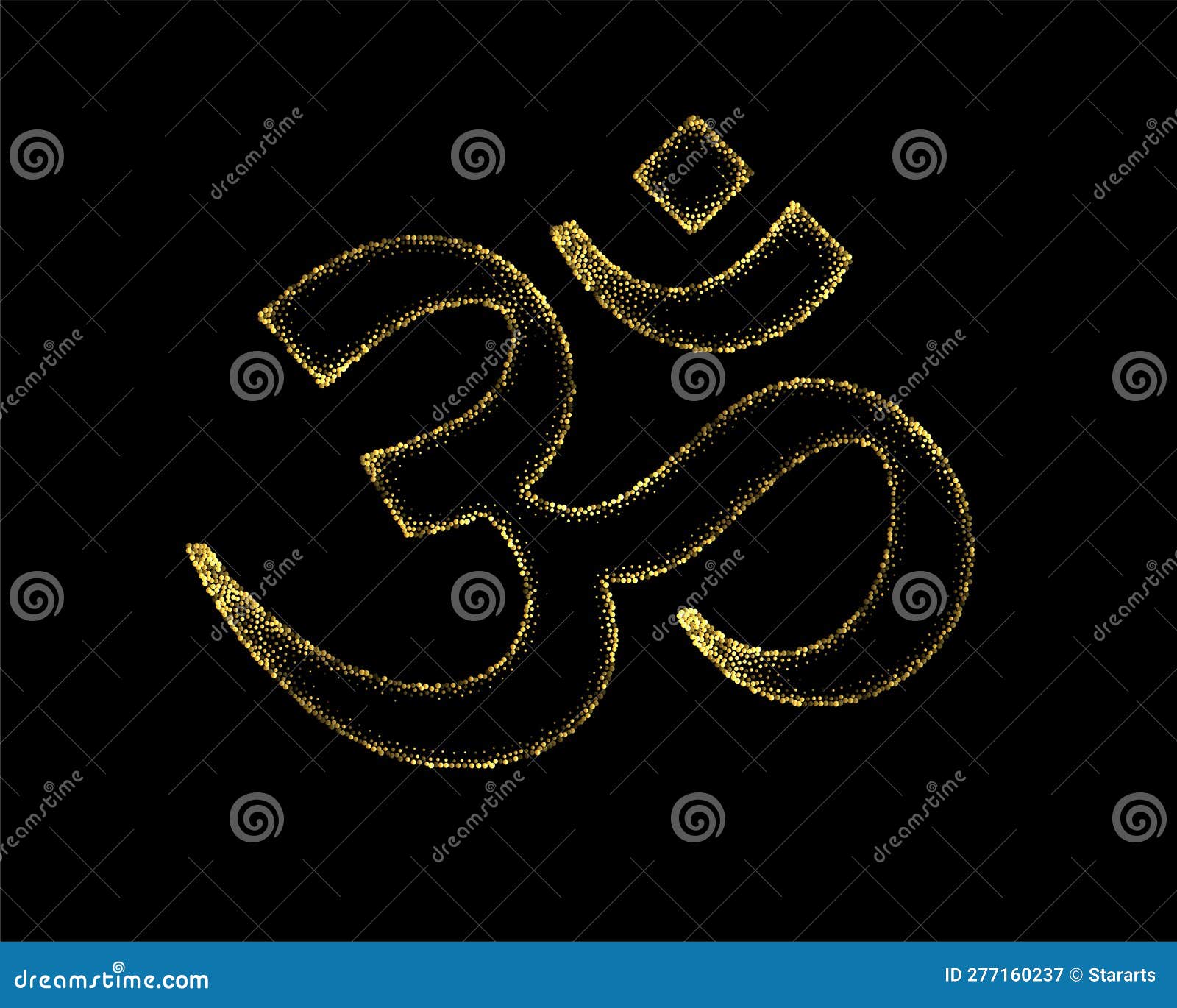the iconic hindu religious om  from vedas and geeta