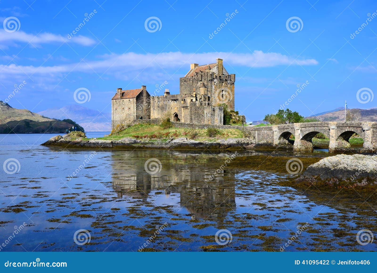 Iconic Scottish castle stock photo. Image of great, holiday 41095422