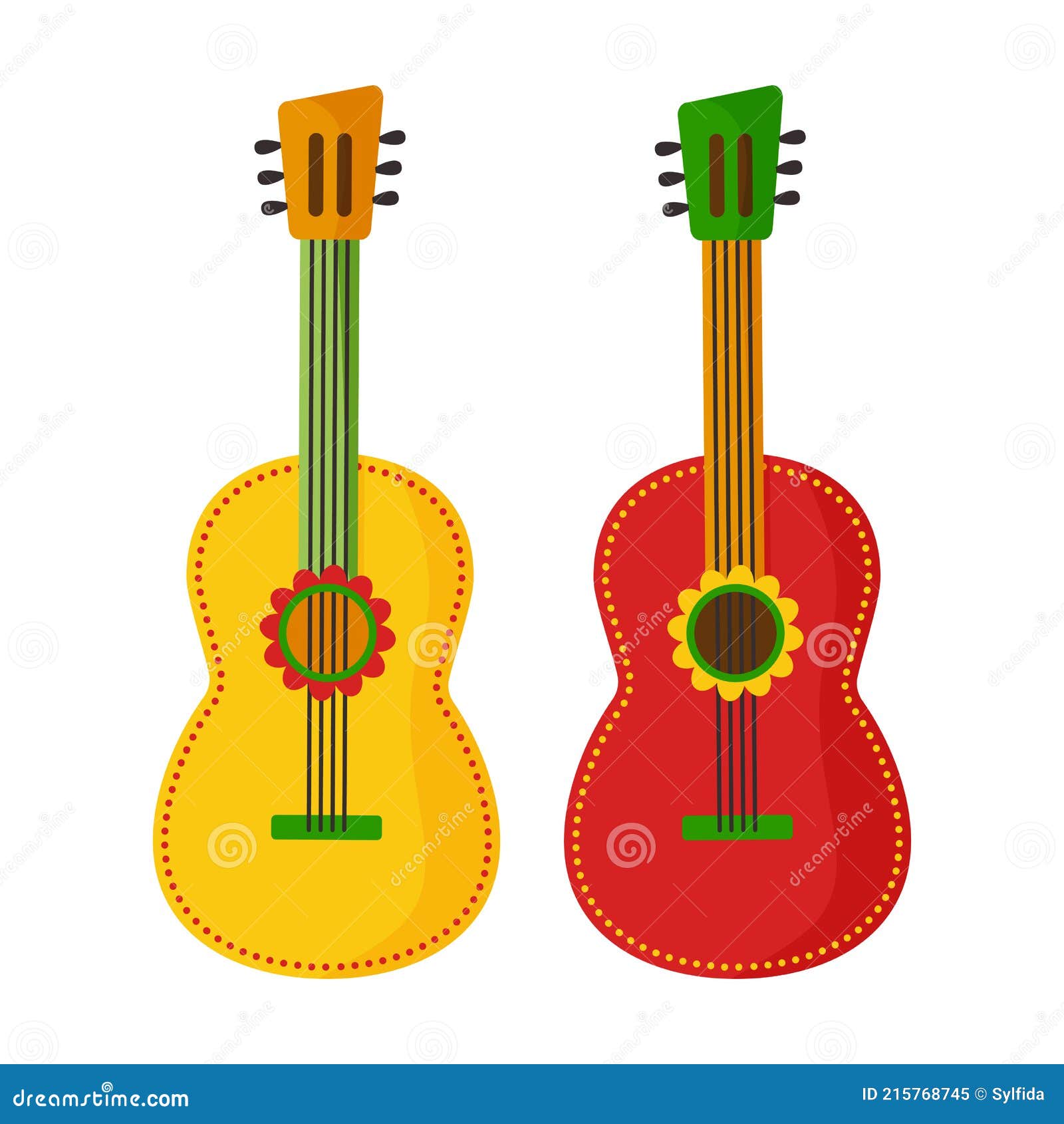 Icono De Guitarra De Dibujos Animados Instrumento Musical. Decoración De  México. Ilustración Vectorial Ilustración del Vector - Ilustración de  mexicano, danza: 215768745