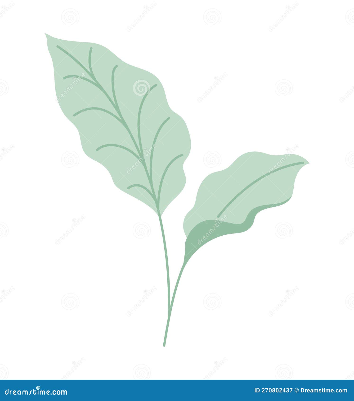 Icono de hojas tiernas ilustración del vector. Ilustración de planta