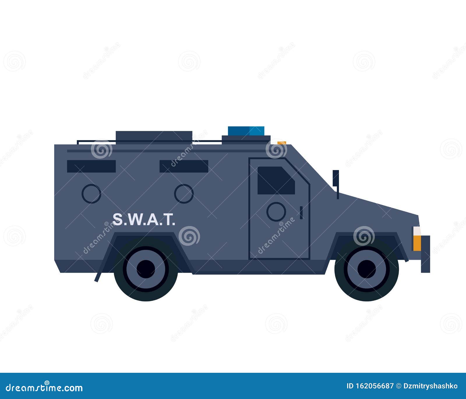 Icono De La Camioneta De La Policía Ilustración del Vector - Ilustración de  carga, departamento: 162056687