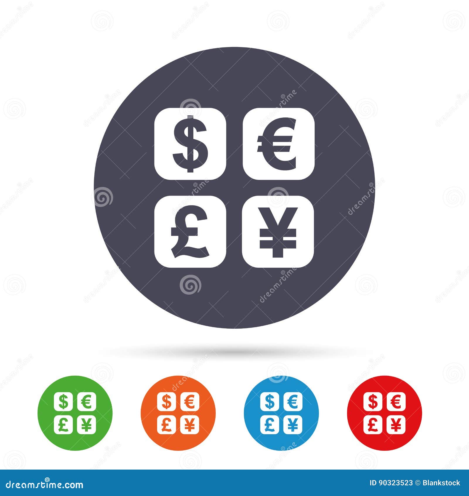 Icono De La Muestra Del Intercambio De Moneda Convertidor De La Moneda  Ilustración del Vector - Ilustración de efectivo, calidad: 90323523