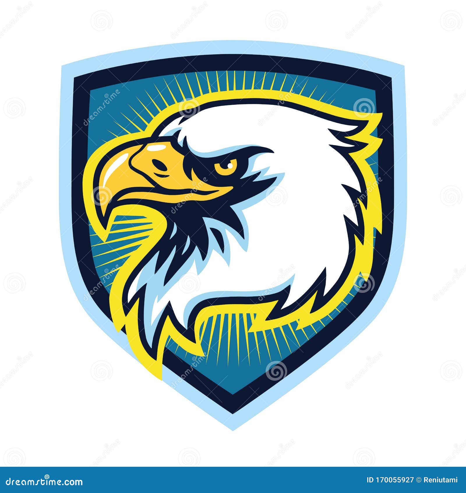 Icono De Máscara De Diseño De Vectores De Logotipos De águilas Ilustración  del Vector - Ilustración de orgulloso, blindaje: 170055927
