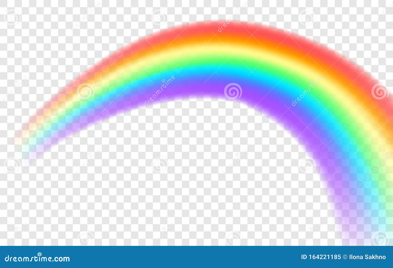 Icono Del Arco Iris Forma De Arco Realista Aislada En Un Fondo Transparente Objeto Grafico Ilustracion Del Vector Eps 10 Ilustracion Del Vector Ilustracion De Aislado Rojo