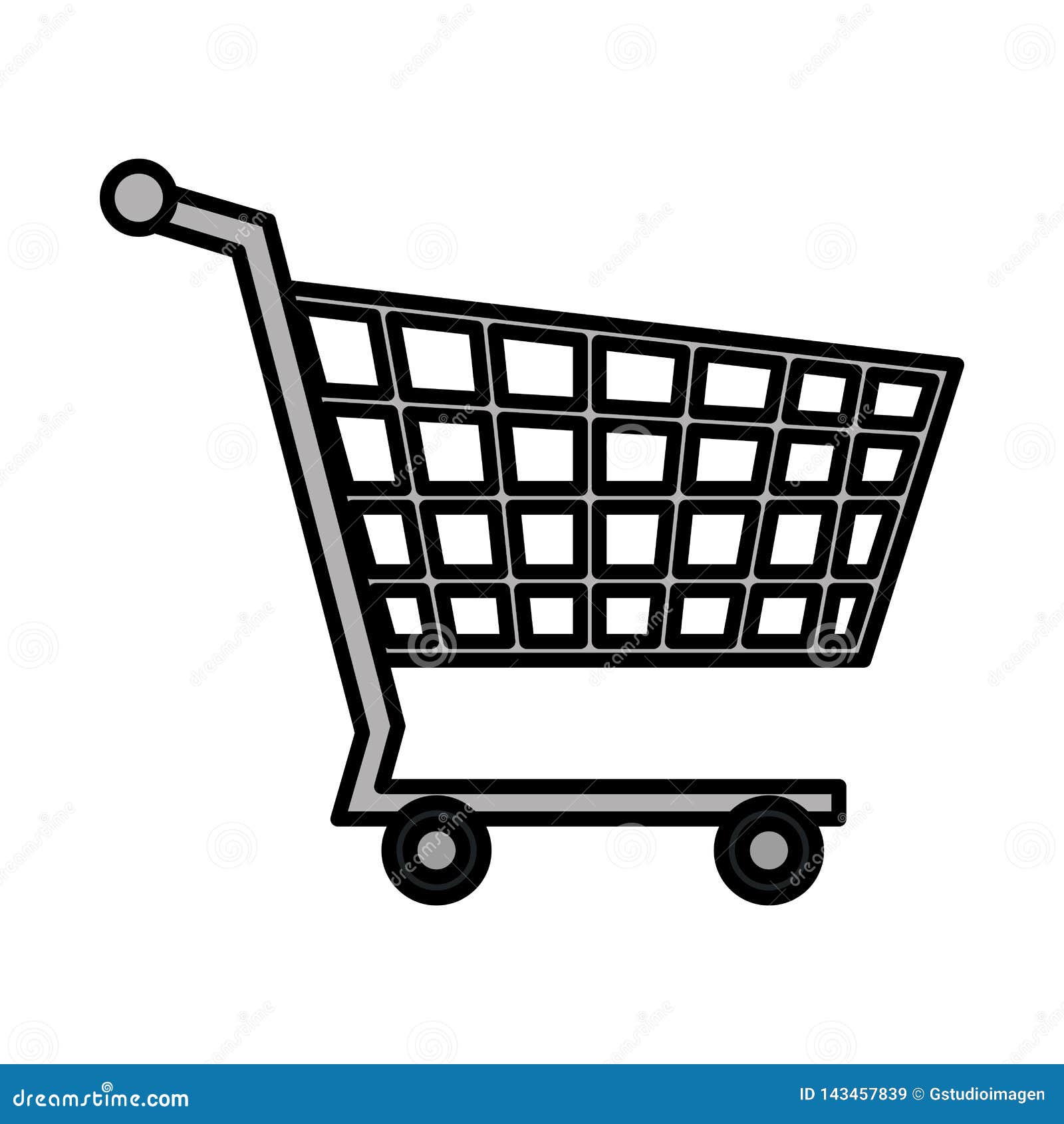 Abastecer Ceder Lógico Icono Del Carro De La Compra Del Supermercado Ilustración del Vector -  Ilustración de supermercado, compras: 143457839