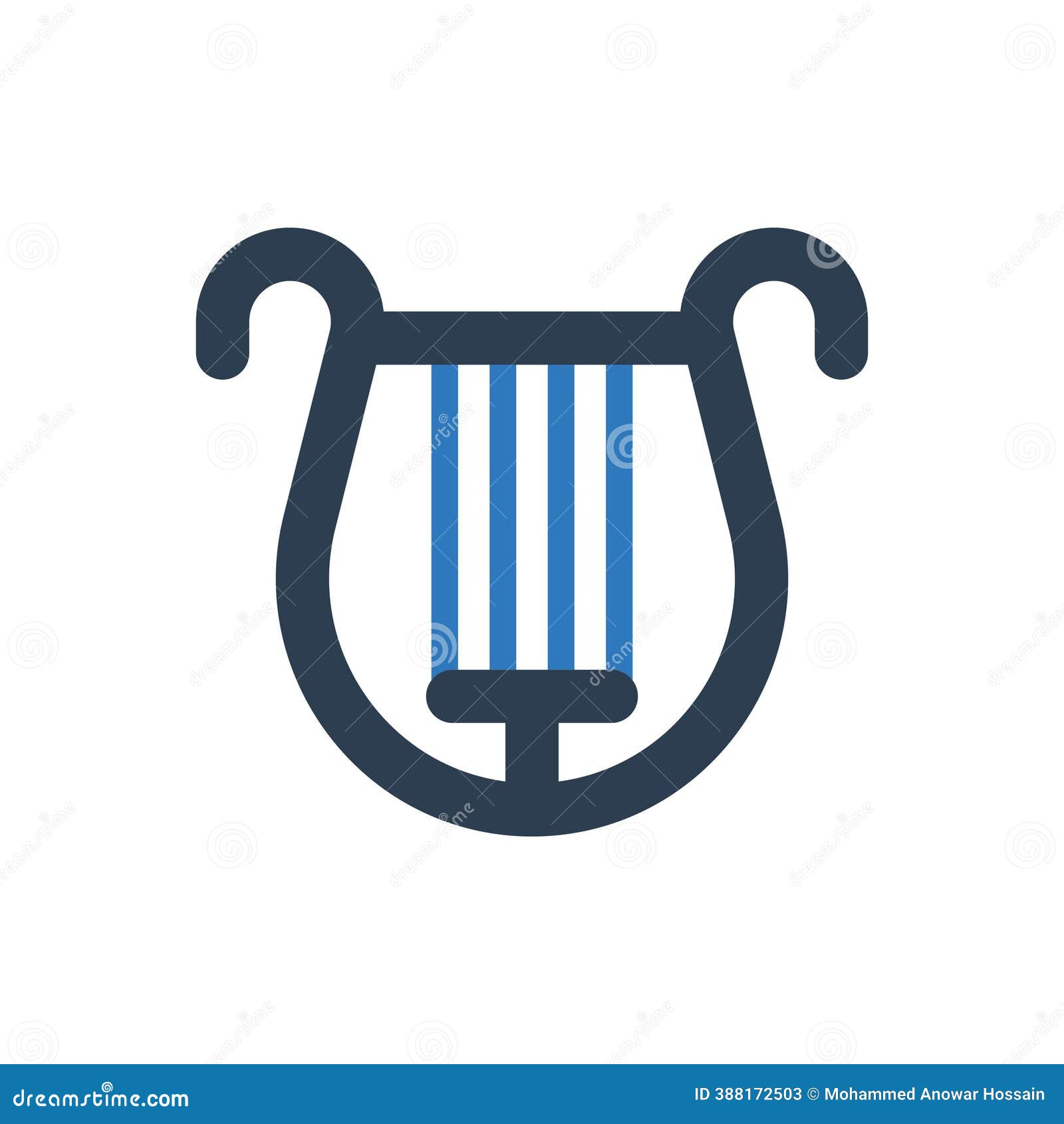 Icono Del Icono Del Icono De Harp Ilustración del Vector - Ilustración de  orquesta, muestra: 388172503, image size:1600x1690