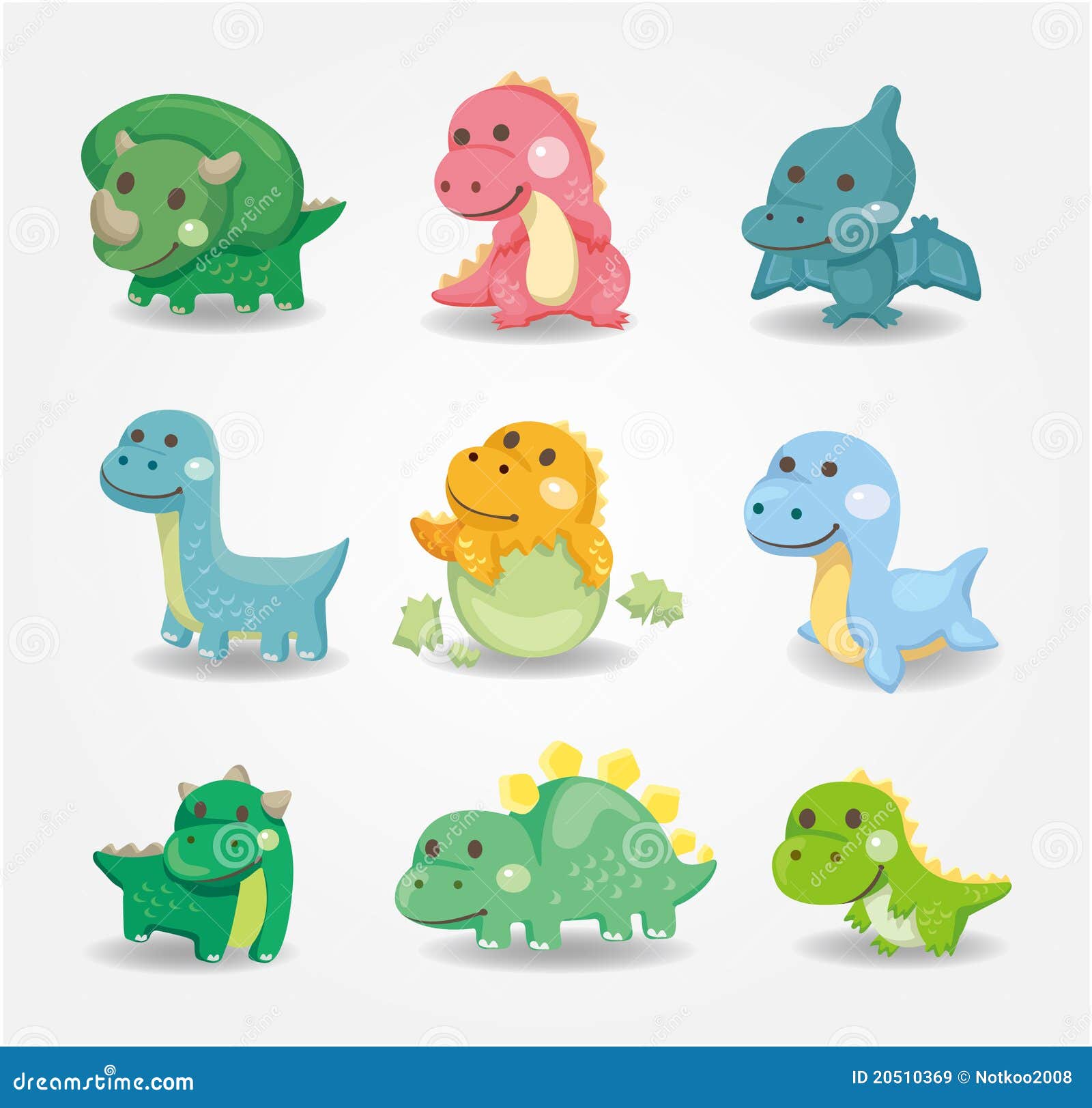 Icono Del Dinosaurio De La Historieta Ilustración Del Vector Ilustración De Continuar