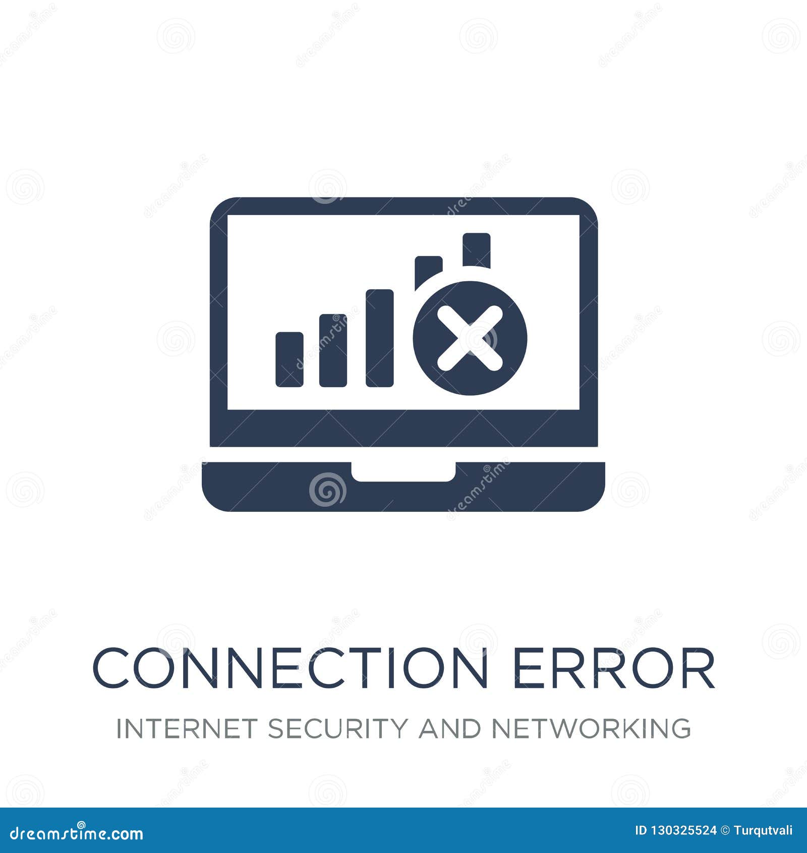 Icono Del Error De La Conexión Icono Plano De Moda Del Error De La Conexión  Del Vector Ilustración del Vector - Ilustración de icono, servidor:  130325524, image size:1600x1690