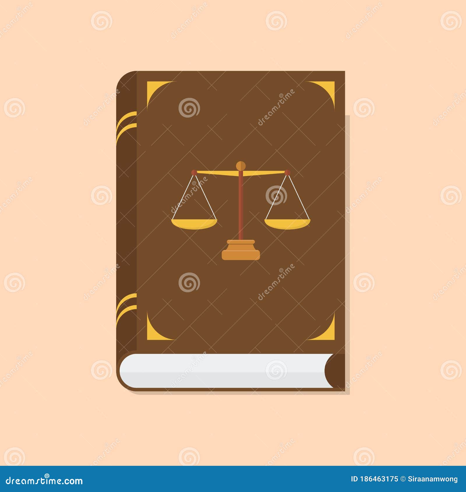 Icono Del Libro De Leyes Y Justicia Ilustración del Vector - Ilustración de  equilibrio, legal: 186463175