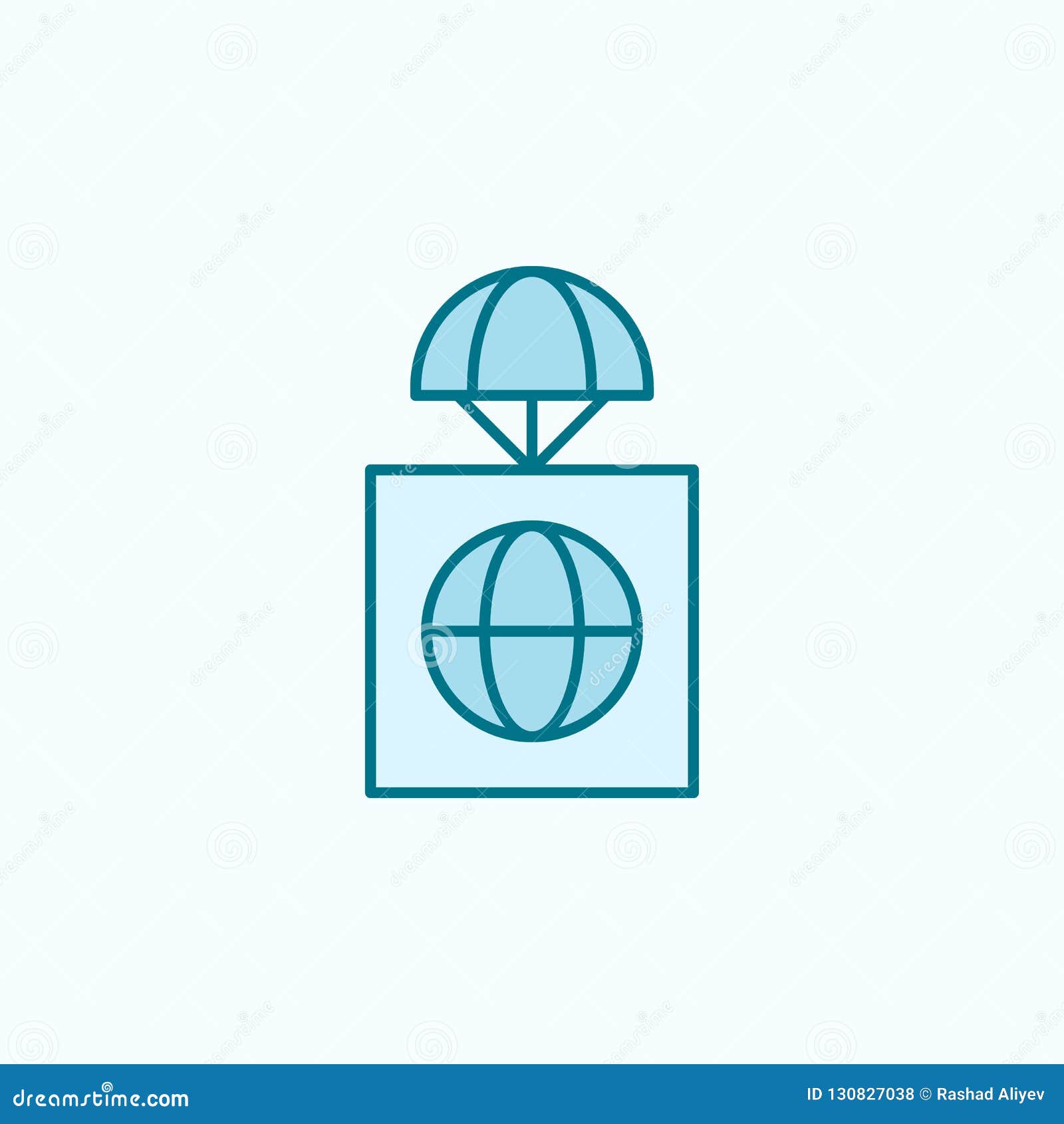 Icono Global Del Esquema Del Campo De La Premisa Stock de ilustración -  Ilustración de rejilla, vector: 130827038, image size:1600x1690