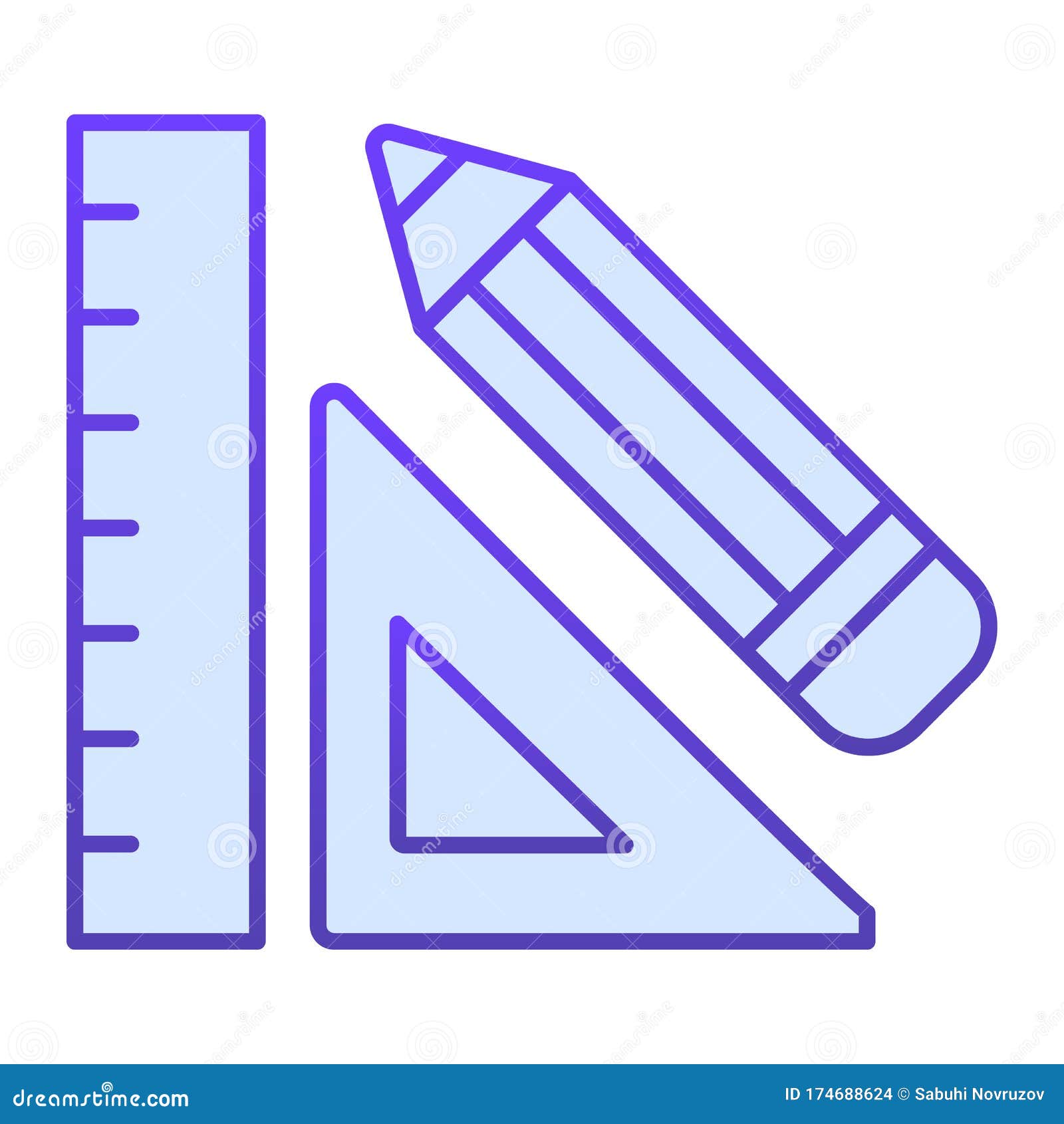 Icono Plano De Regla Y Lápiz. Dibujo Herramientas Matemáticas Escuela  Clásica Instrumento Matemático. Geometría Sujeto Diseño Vect Ilustración  del Vector - Ilustración de blanco, aislado: 174688624