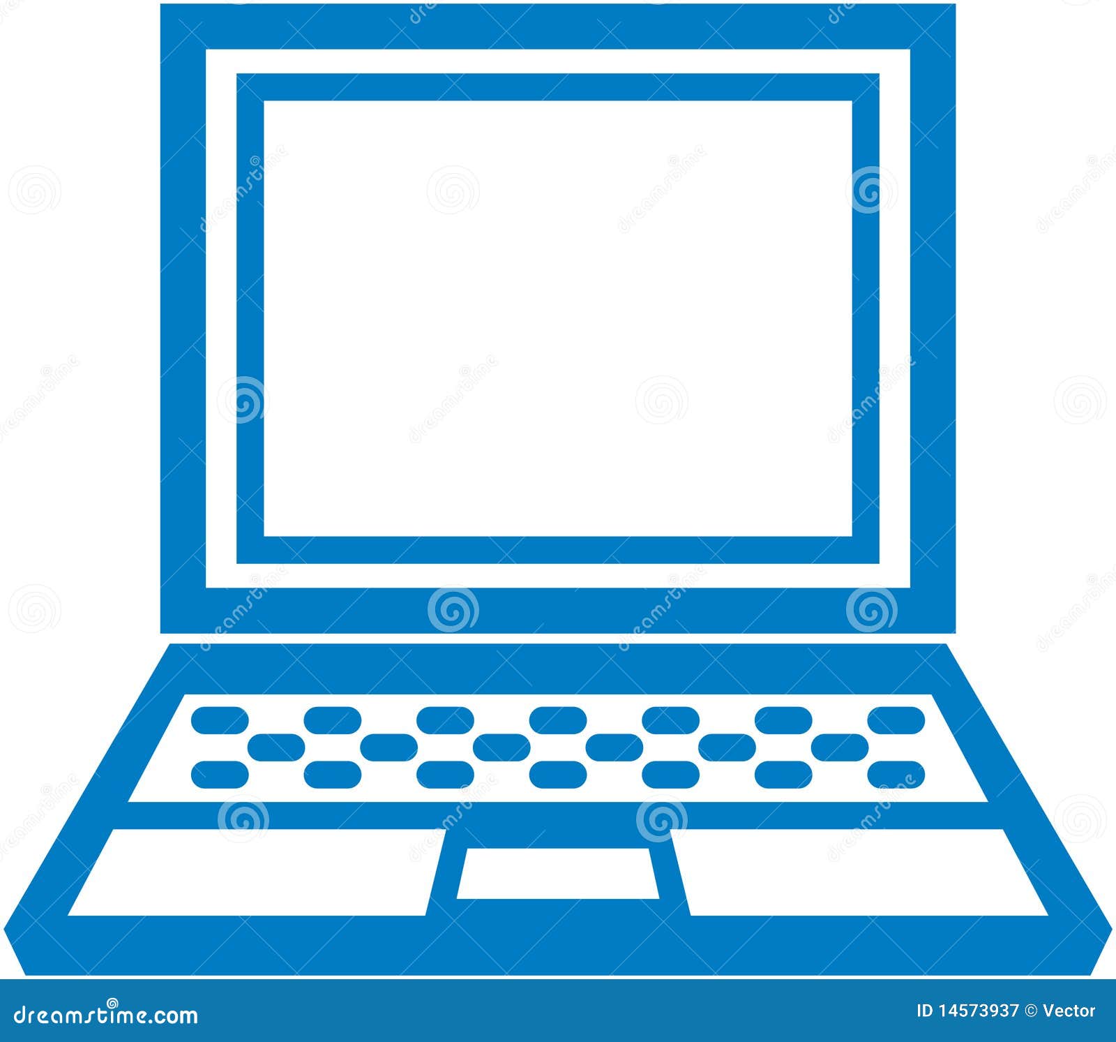 Icono Simple De Portátil Vectorial Ilustración del Vector - Ilustración de  sencillo, digital: 14573937, image size:1600x1493