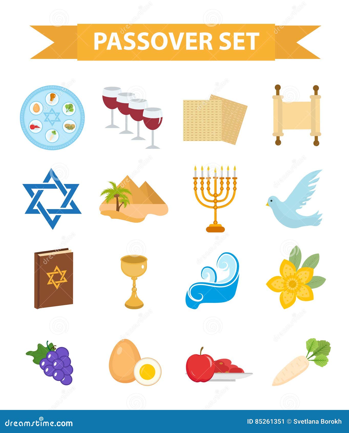 Iconos De La Pascua Judía Fijados Plano, Estilo De La Historieta Día De Fiesta Judío Del éxodo Egipto Colección Con La Placa De S Ilustración del Vector - Ilustración de icono, vacaciones: Iconos De La Pascua Judía Fijados Plano, Estilo De La Historieta Día De Fiesta Judío Del éxodo Egipto Colección Con La Placa De S Ilustración del Vector - Ilustración de icono, vacaciones: