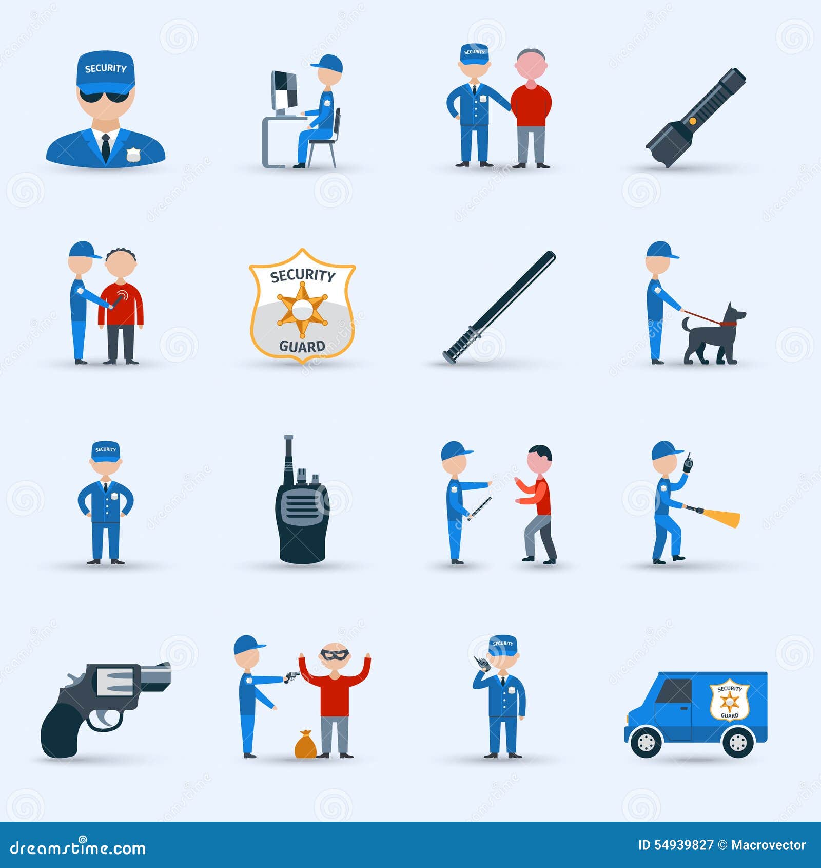 Iconos Del Servicio Del Guardia De Seguridad Fijados Ilustración del Vector - Ilustración de extracto, protector: 54939827 Iconos Del Servicio Del Guardia De Seguridad Fijados Ilustración del Vector - Ilustración de extracto, protector: 54939827