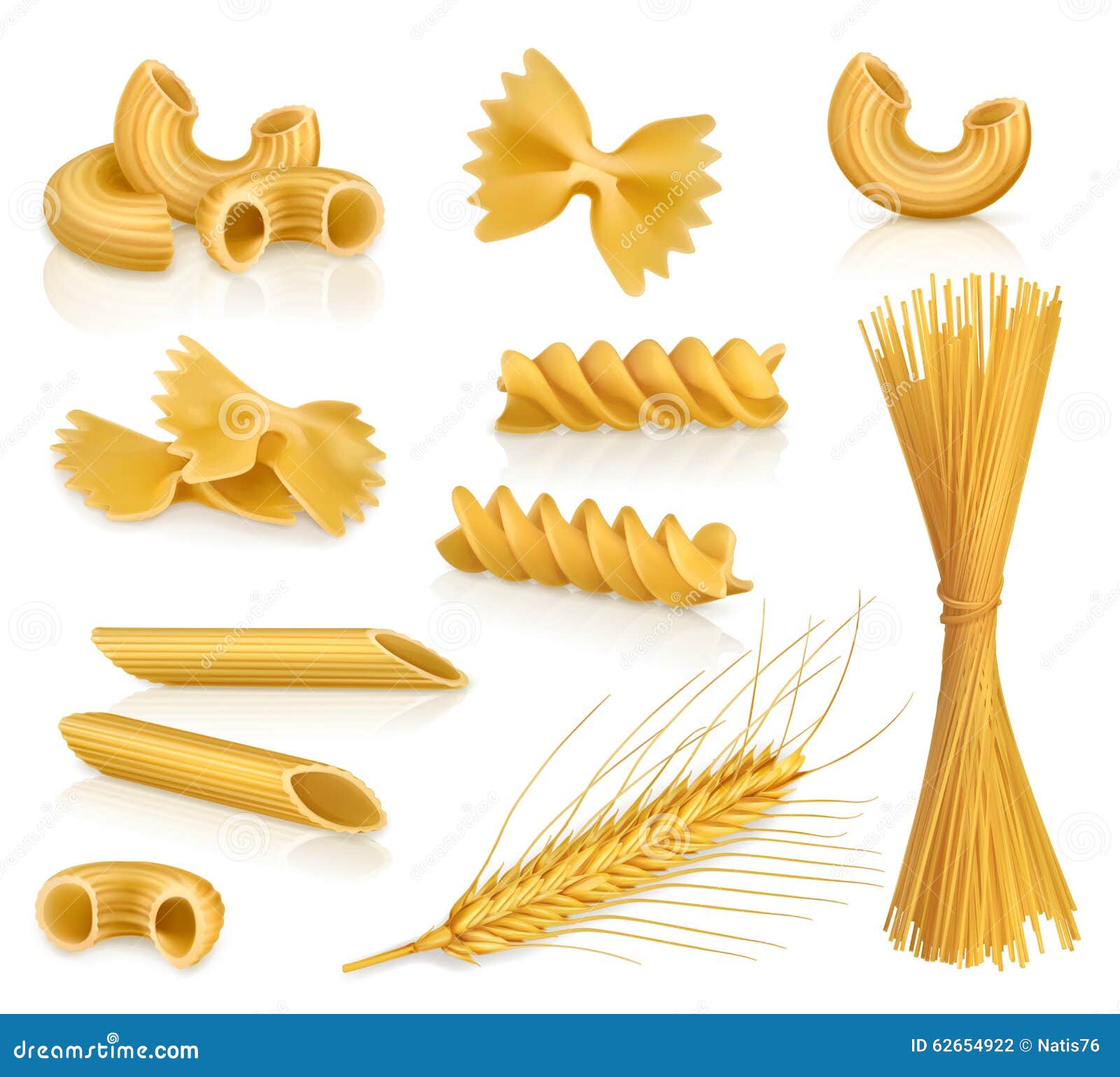 Iconos Del Vector De Las Pastas Ilustración del Vector - Ilustración de  elemento, dieta: 62654922