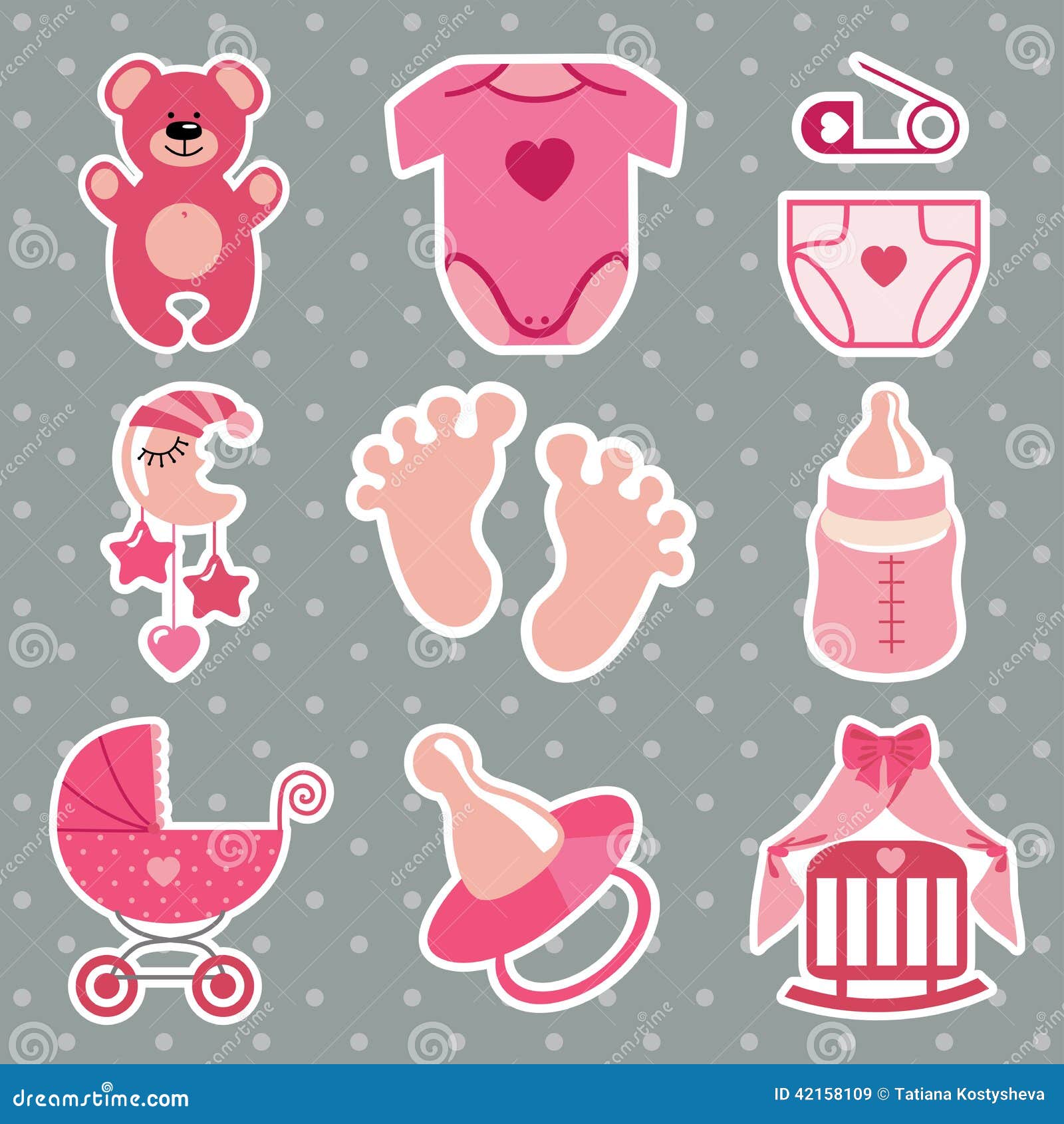 Bebe Niña Vectores, Iconos, Gráficos y Fondos para Descargar Gratis