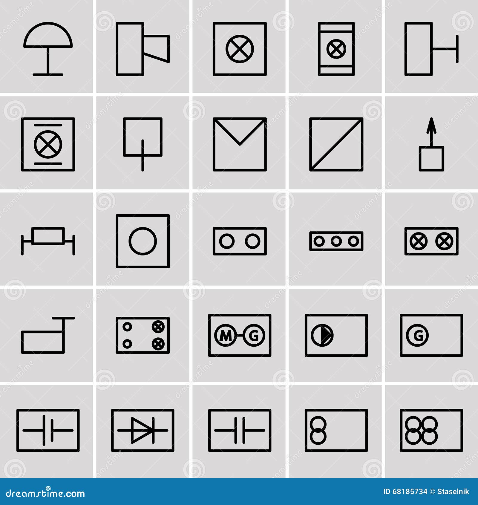 Image Result For Electrician Symbols