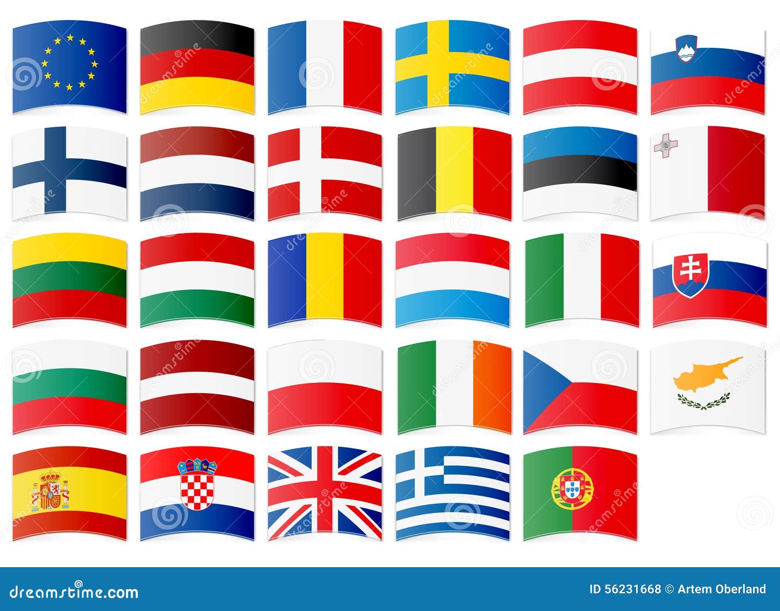 Флаги государств ЕС
