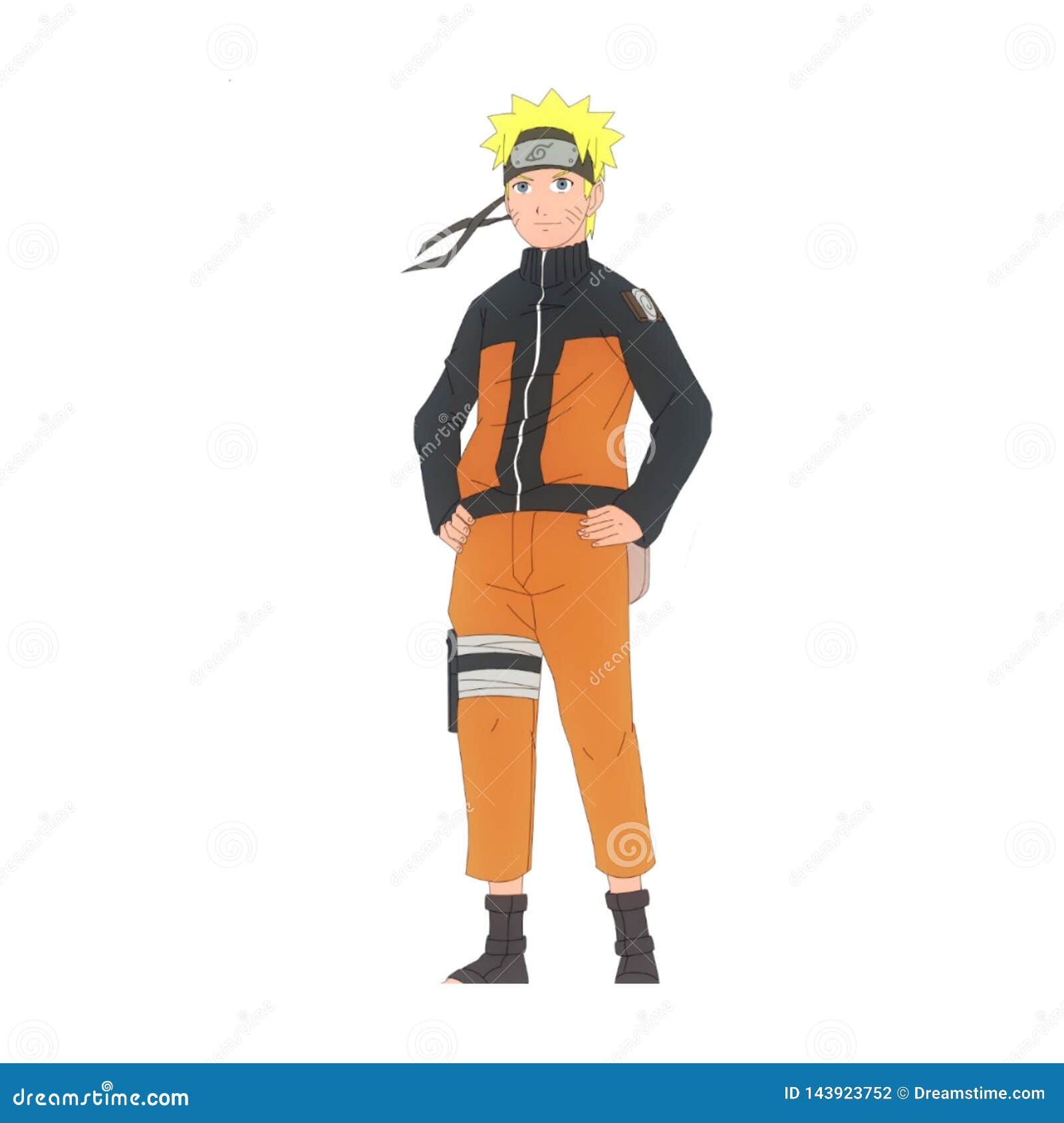 Naruto Sage Mode Full Body Clipart