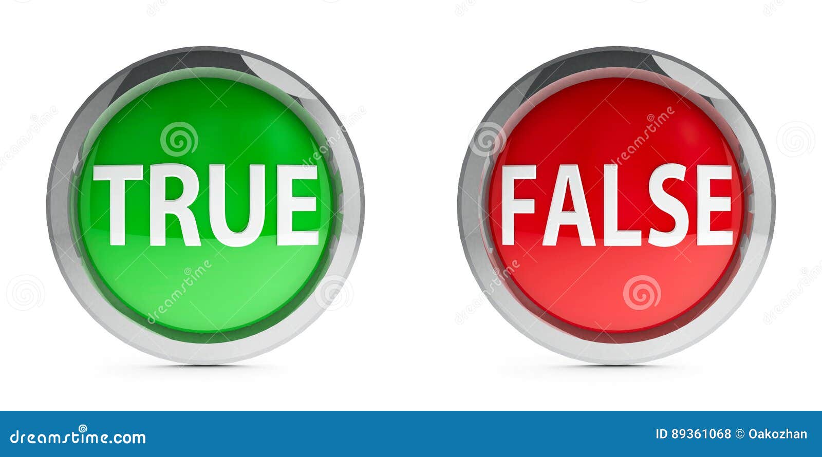 icons true & false with highlight