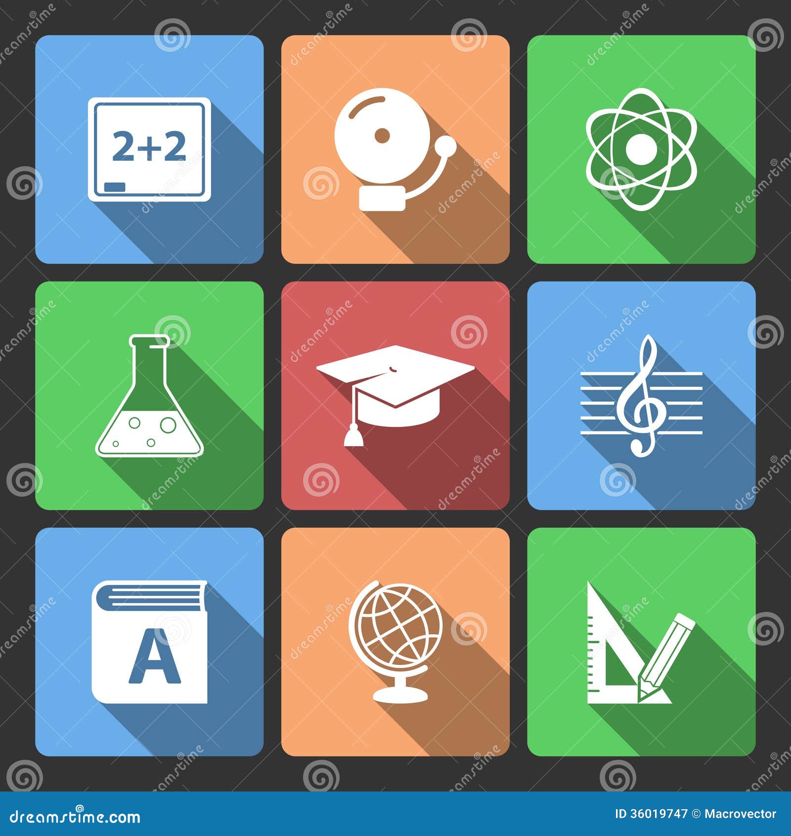 iconset for educational app