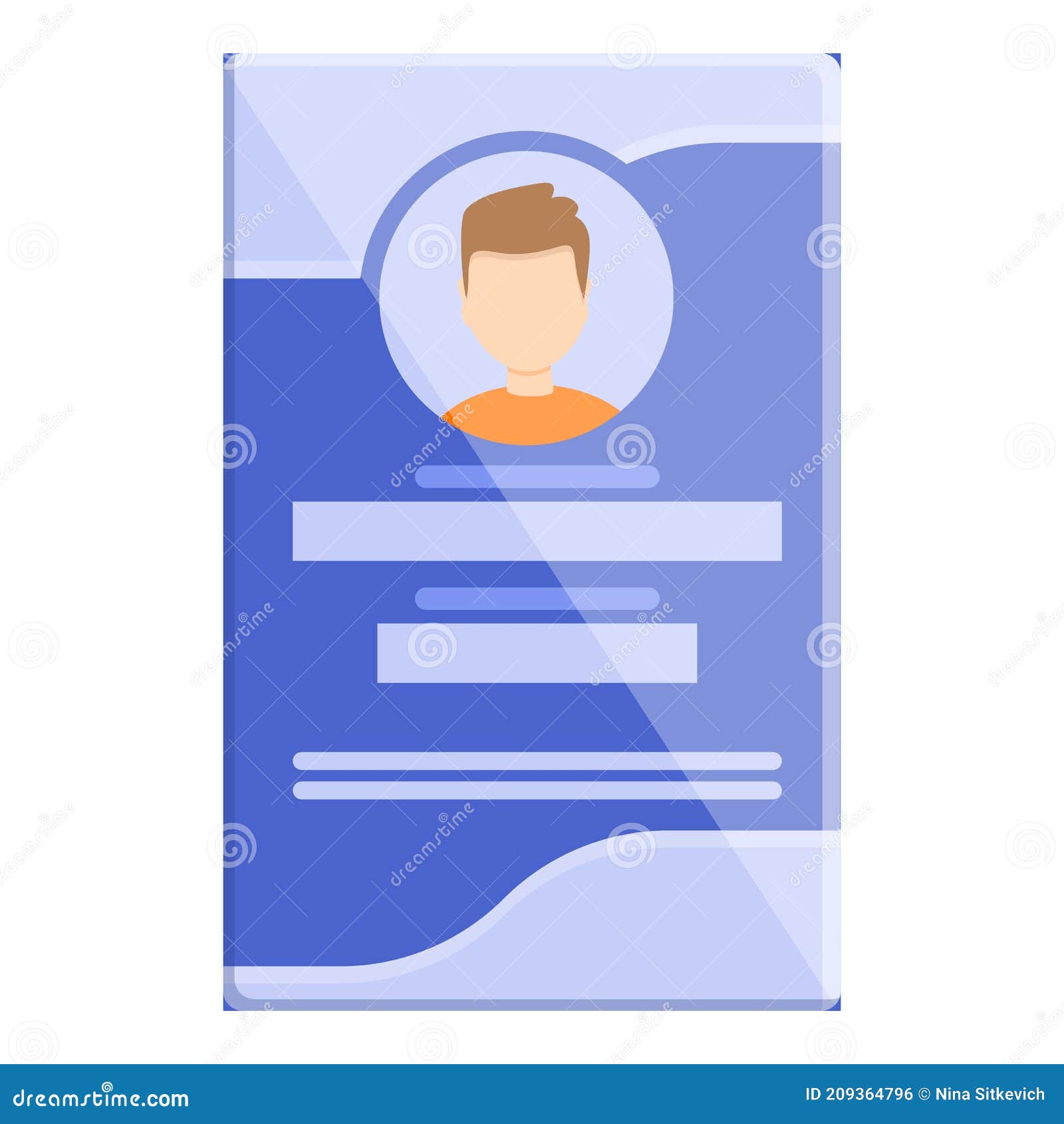 Id Card Name Icon Cartoon Style Stock Vector Illustration Of Plastic Name Id Card Name Icon Cartoon Style Stock Vector Illustration Of Plastic Name