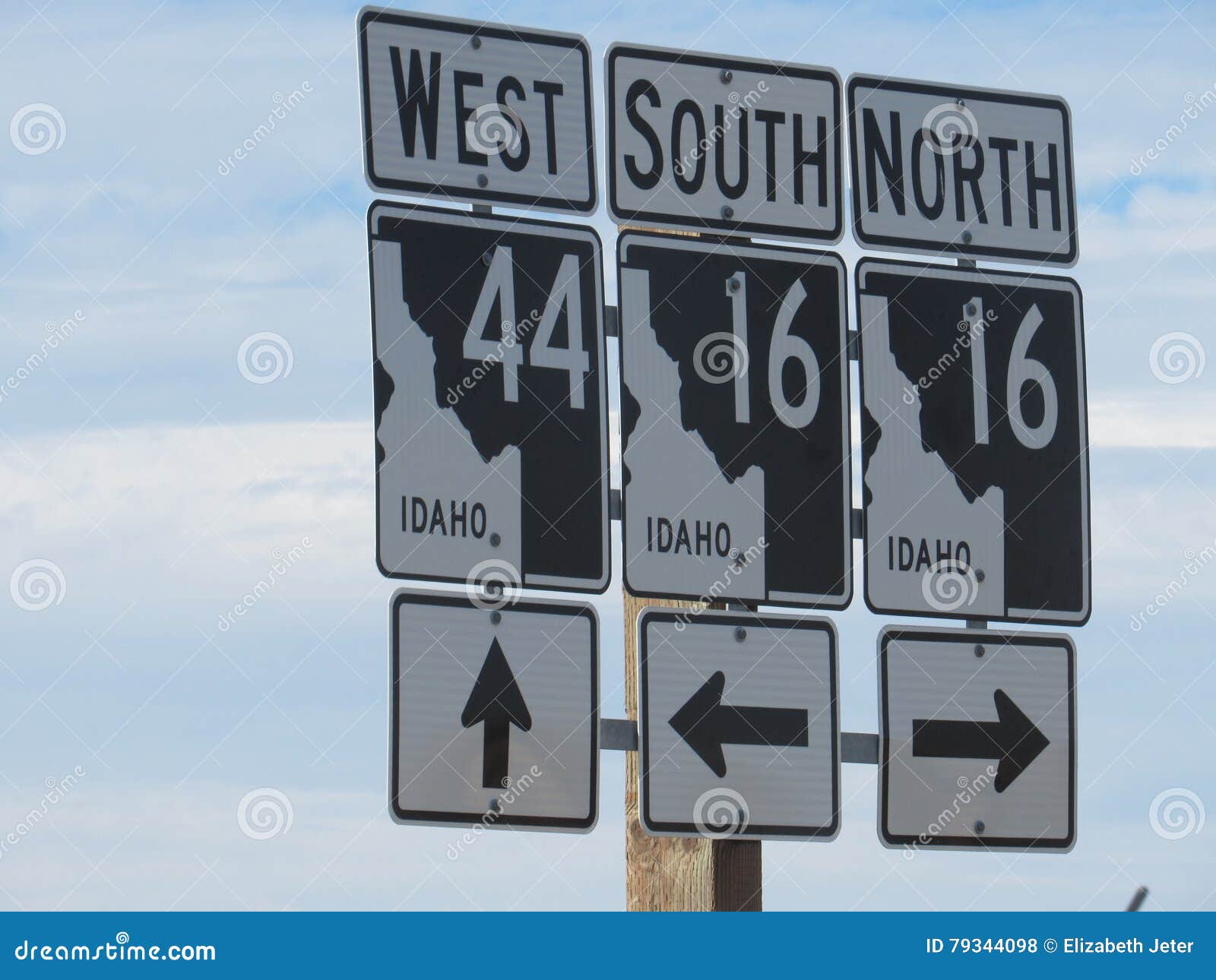 Idaho road signs stock photo. Image of highway, signs - 79344098