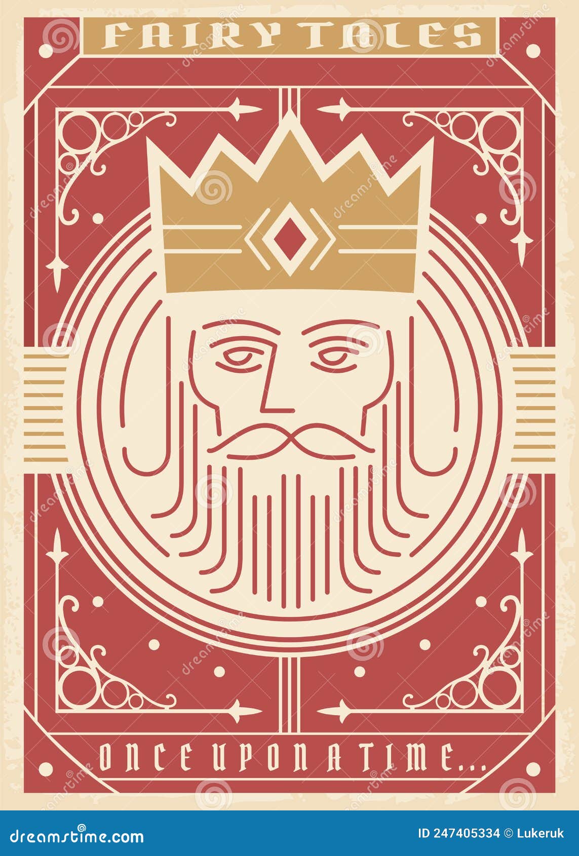 Idea De Diseño De Portada De Libros Medieval Con Gráfico King Ilustración  del Vector - Ilustración de libro, pergamino: 247405334