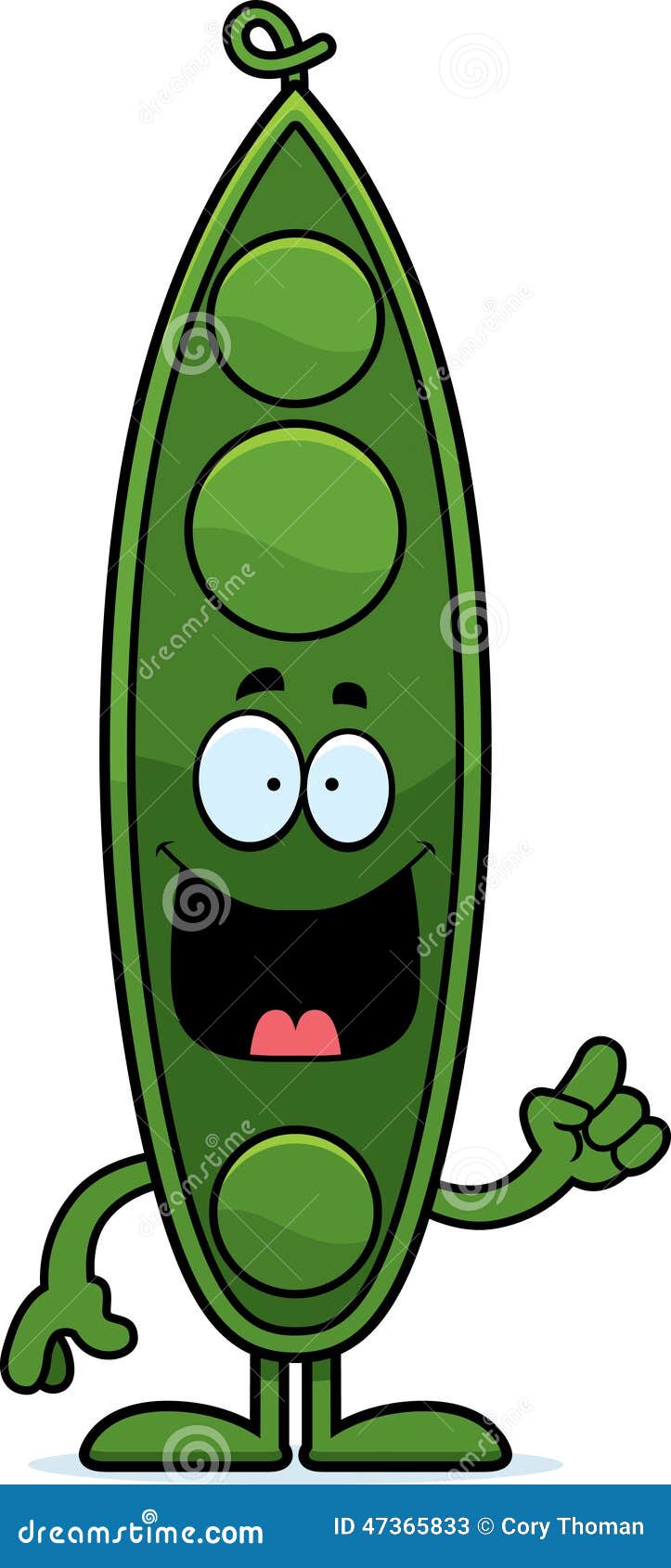 Idea De Peapod De La Historieta Ilustración del Vector Ilustración de