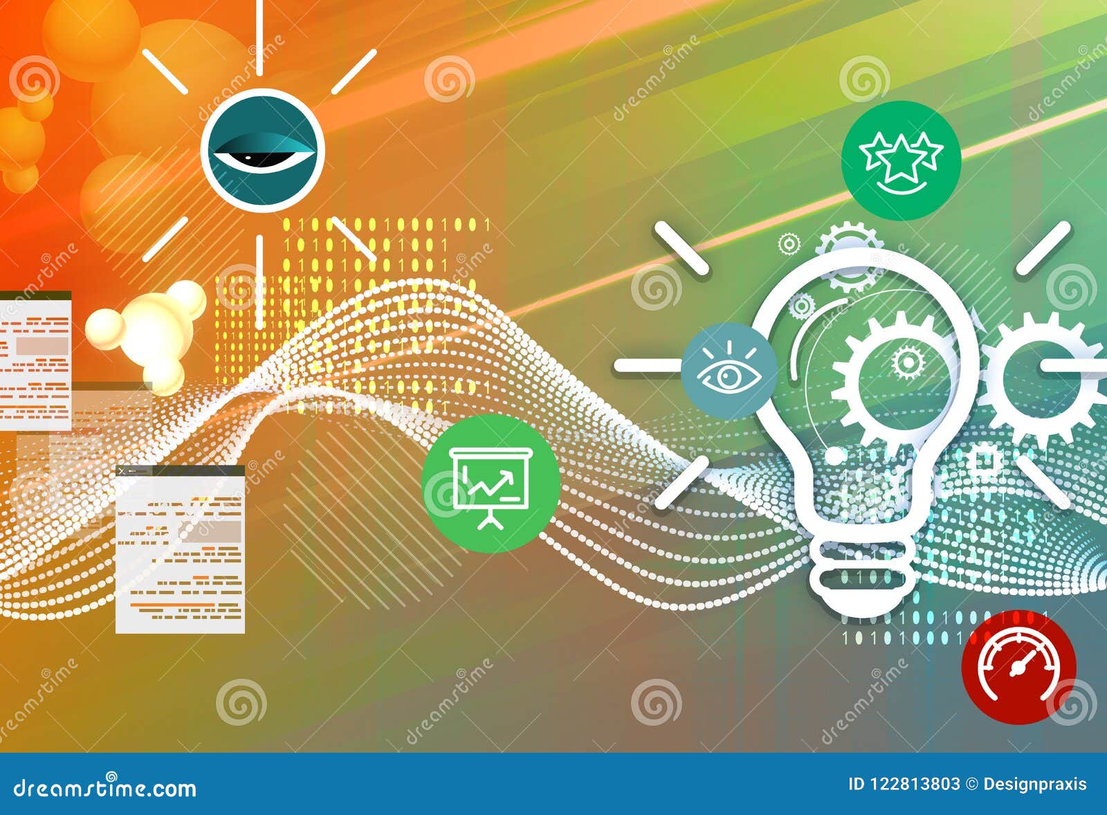 idea development abstract - 