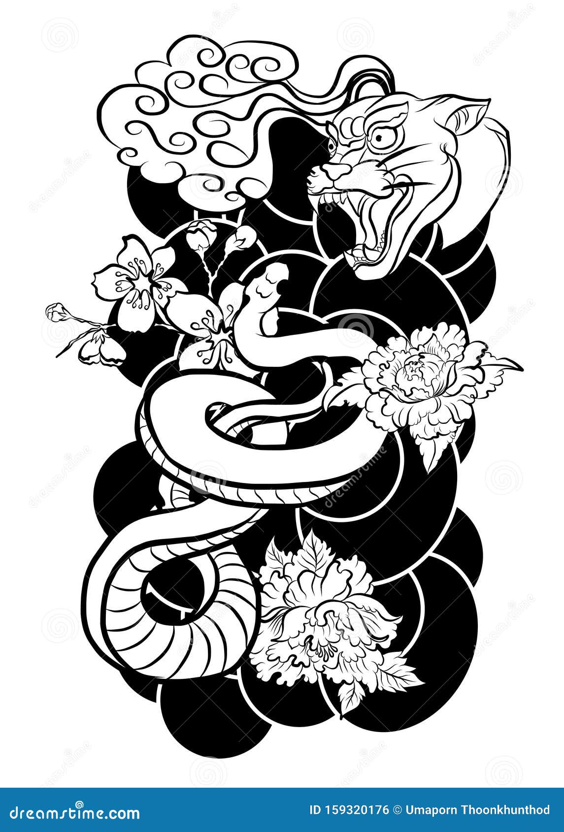 Idea for Tattoo and Coloring Clouds and Wave for Tattoo Clouds Stock Vector - Illustration of culture, book: 159320176 Idea for Tattoo and Coloring Clouds and Wave for Tattoo Clouds Stock Vector - Illustration of culture, book: 159320176
