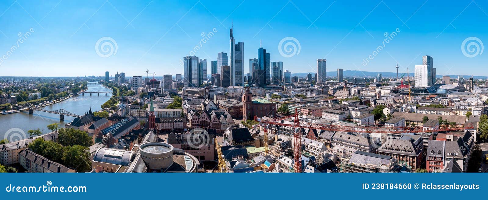 skyline frankfurt panorama