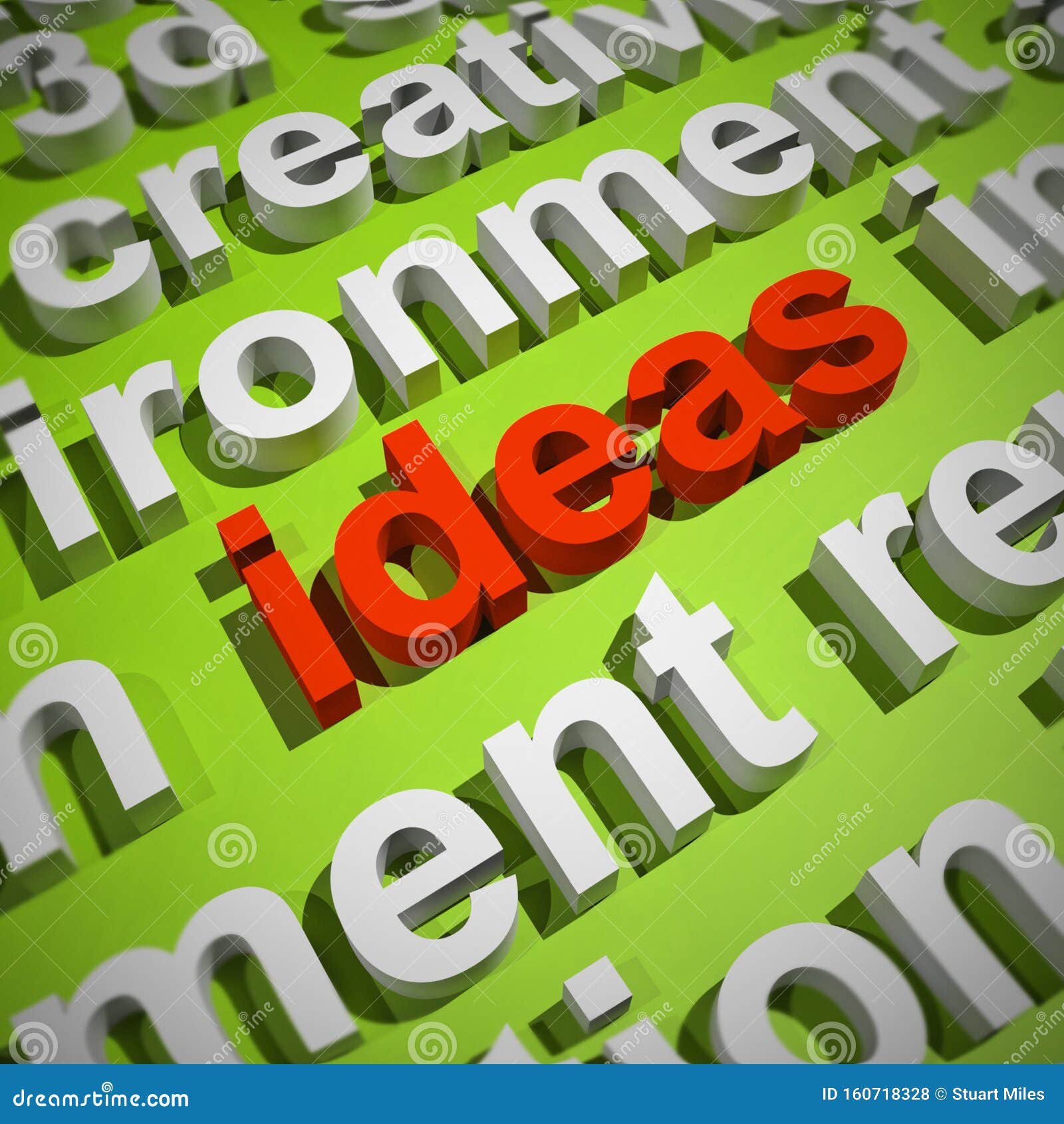 ideas  icon means brainwave or brilliant thoughts and plan - 3d 