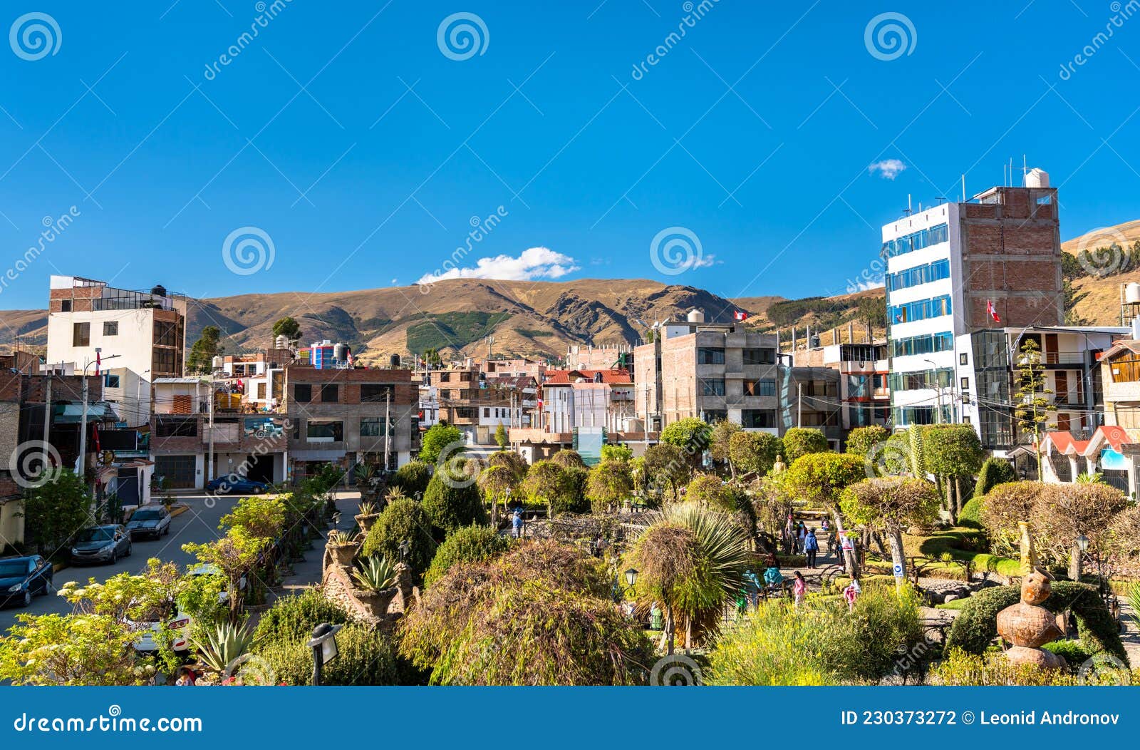 identity park huanca in huancayo, peru