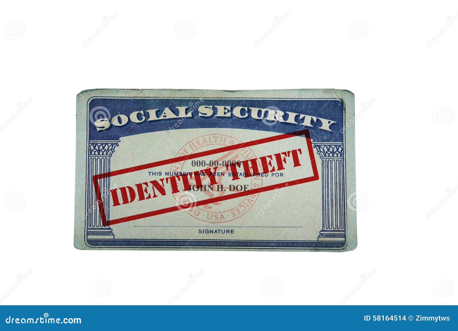 identity theft social security card