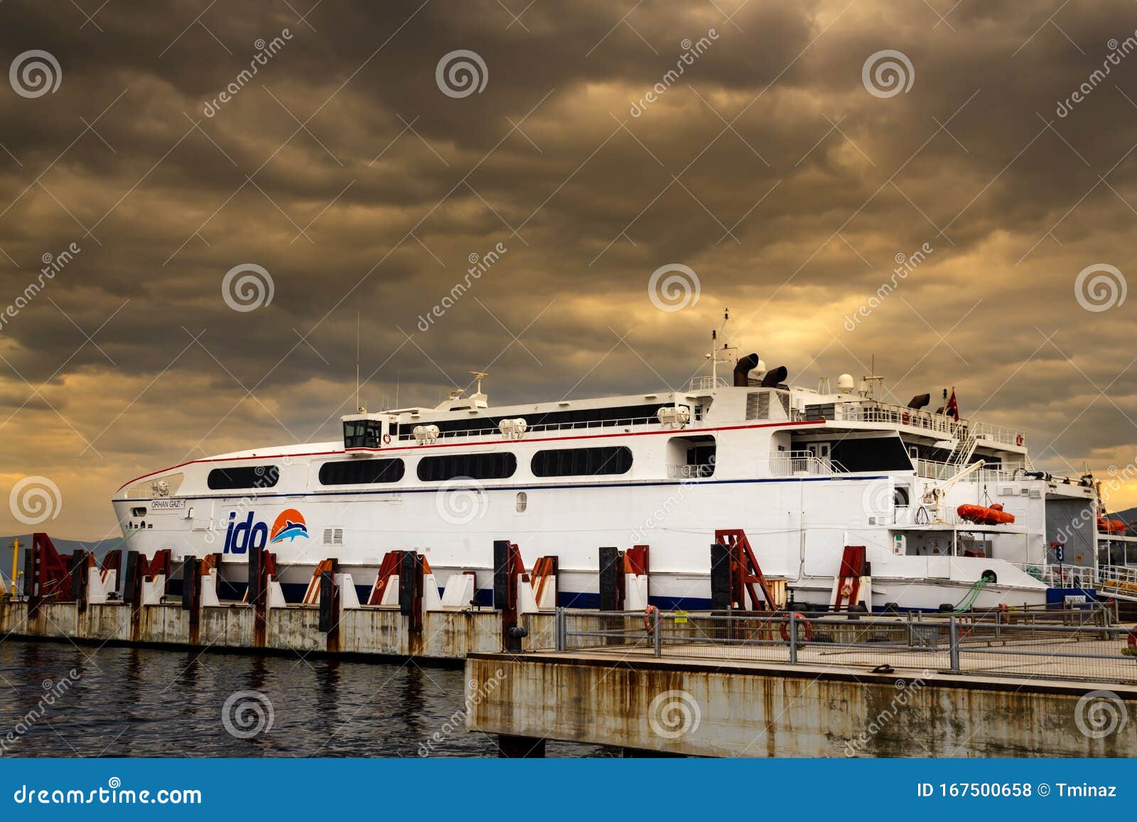 ido bursa istanbul line car ferry orhan gazi 1 mudanya bursa turkey editorial stock photo image of passenger port 167500658