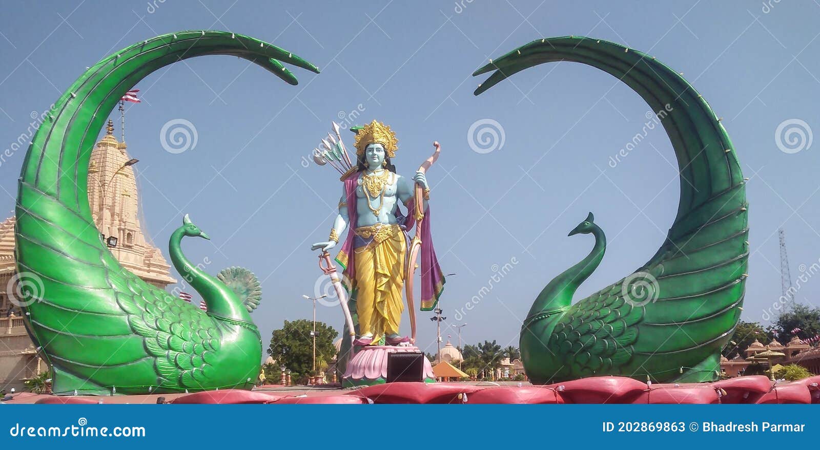 Idols of Hindu deities editorial stock photo. Image of idols 202869863