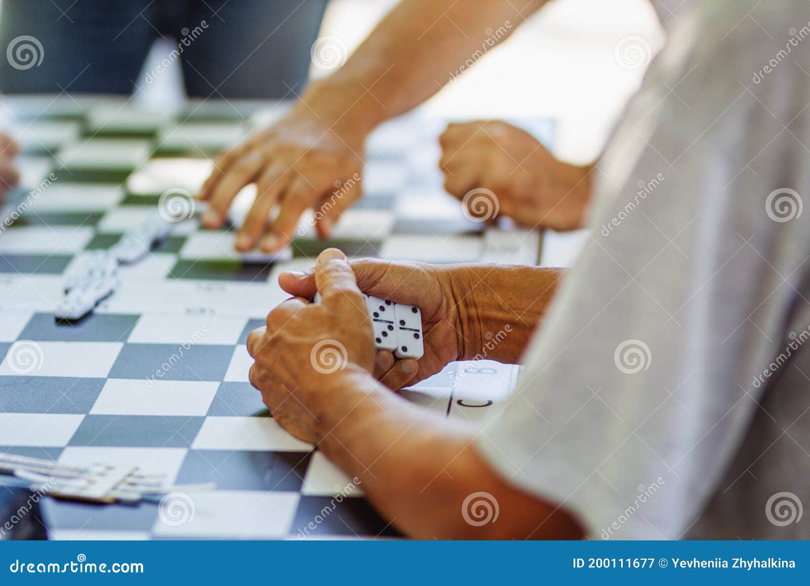 Jogo Dominó Tamanho Grande Atividade Para Idosos Em Madeira