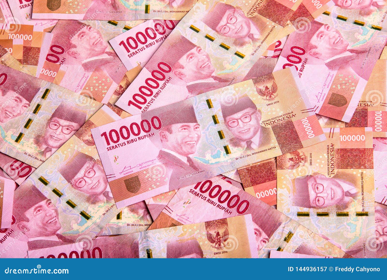 100000 IDR Full Screen Background Stock Image Image Of Banking indonesische-rupiah