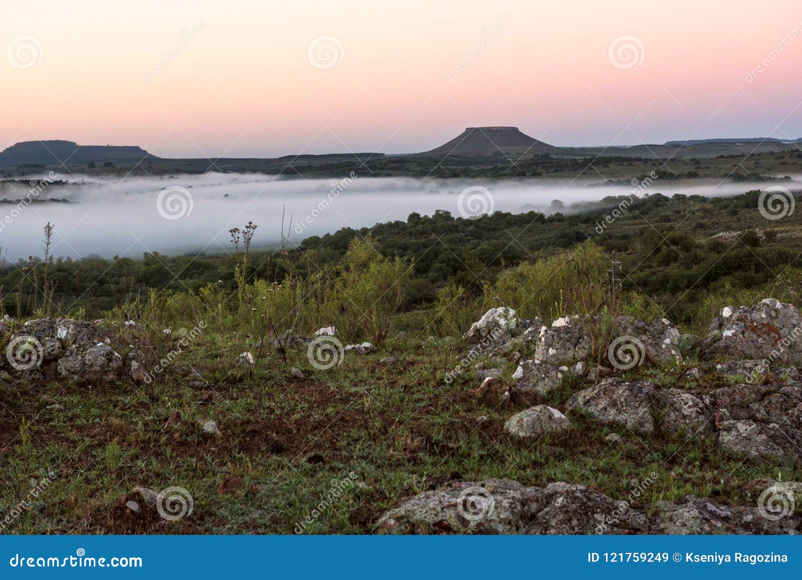 idyllic landscape of cuchilla del ombu, north-central uruguay