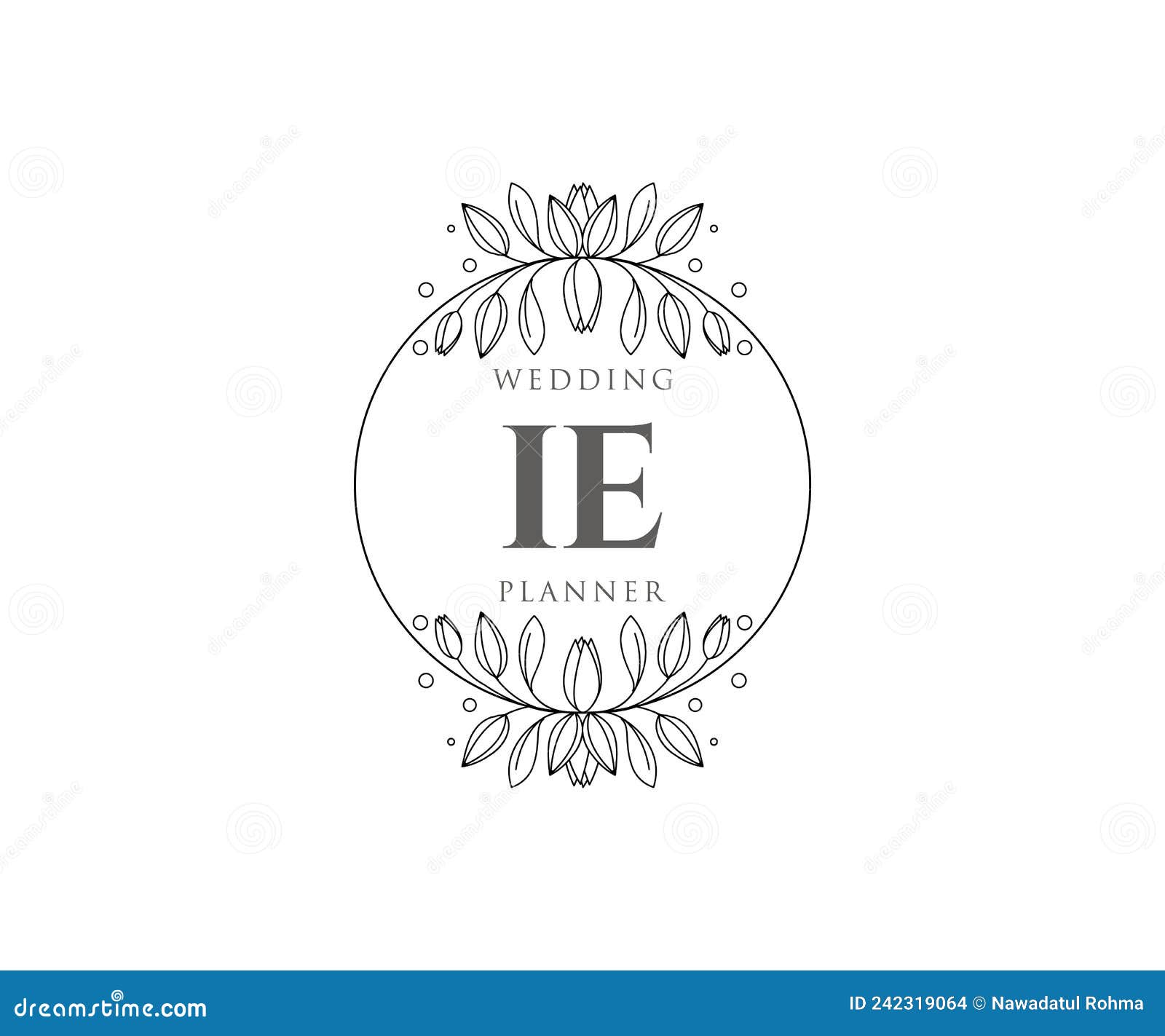 Free: Collection of wedding monogram logos Free Vector 