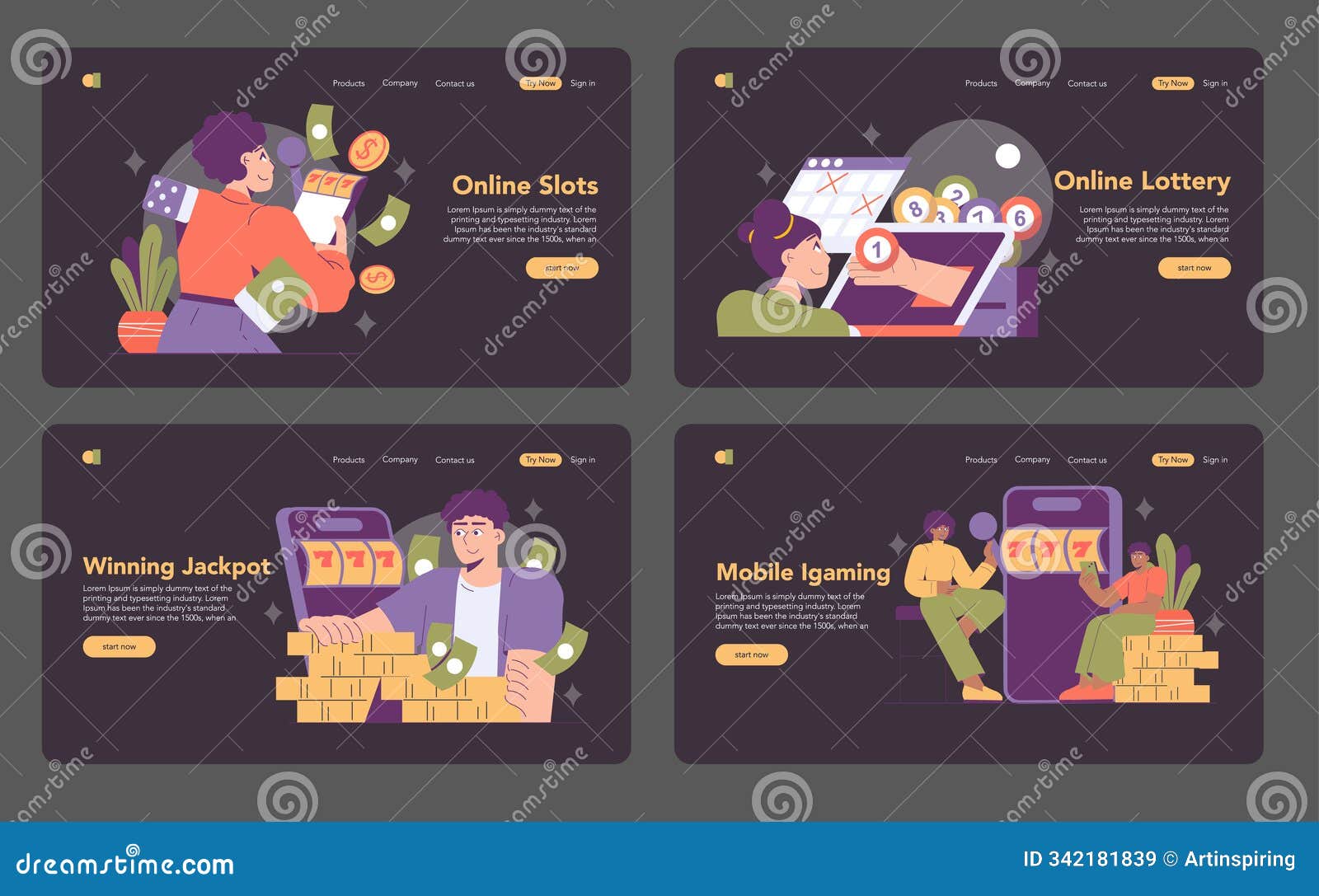 igaming. flat  
